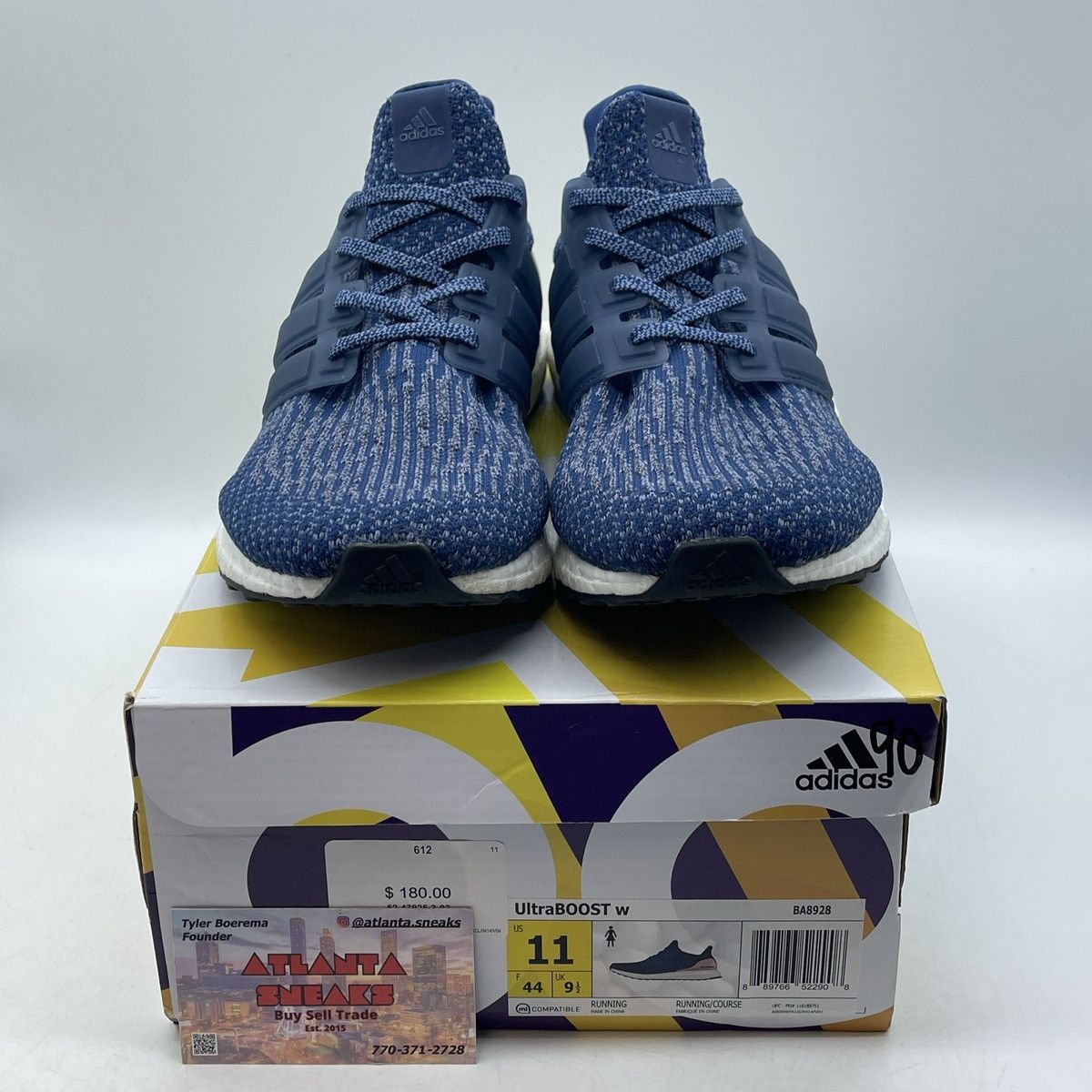 Adidas Wmns Ultraboost 3.0 mystery blue Size US 11 / IT 41 - 2 Thumbnail
