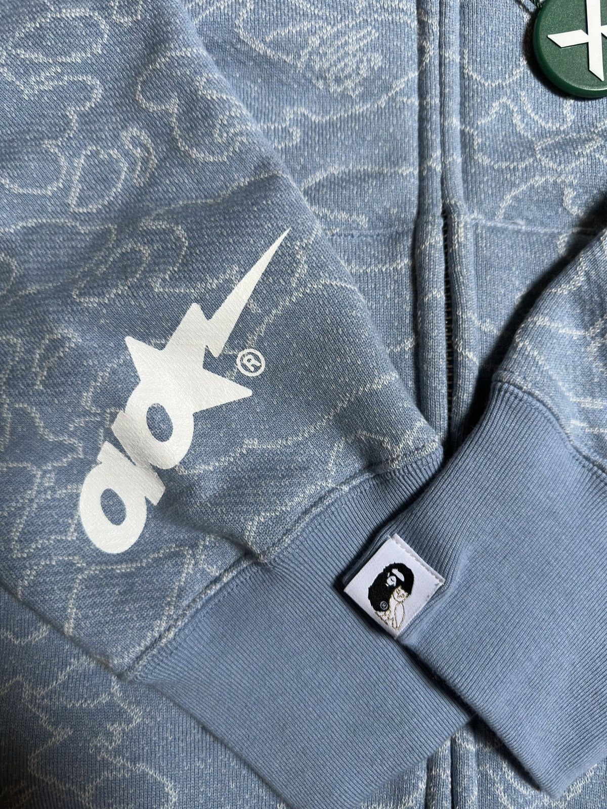 Bape × October's Very Own OVO x BAPE Camo Shark Full-Zip Hoodie Size US XL / EU 56 / 4 - 8 Thumbnail