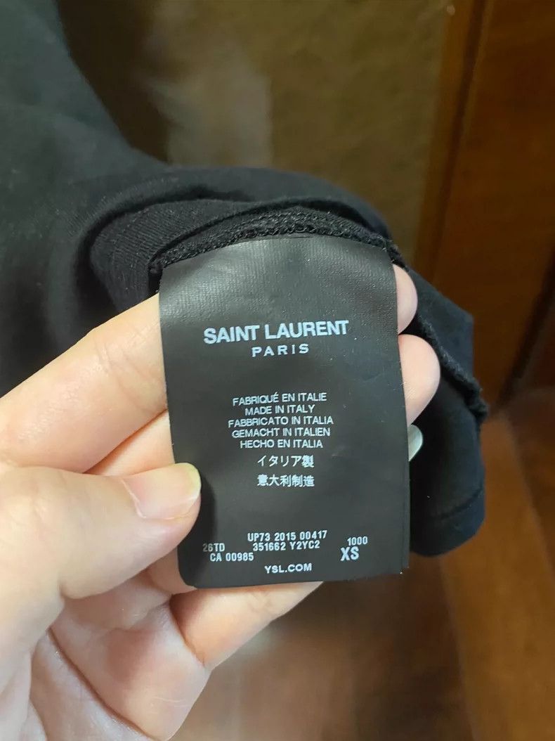 Saint Laurent Paris Saint laurent paris Bloody Teeth short sleeves 2506-Nextarr Size US XS / EU 42 / 0 - 5 Thumbnail