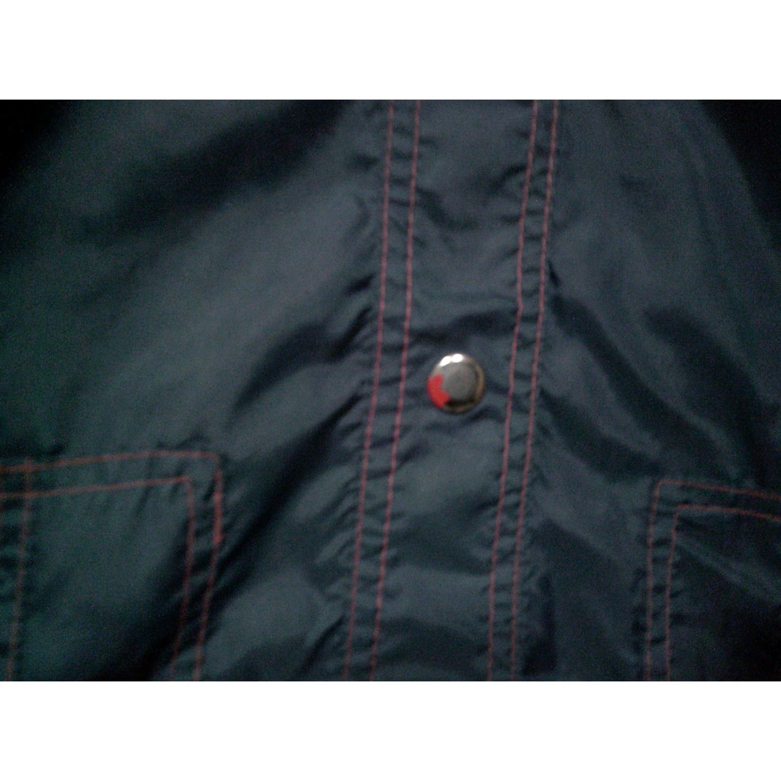 Vintage VINTAGE Western Windbreaker Womens Large Blue 70s Dagger Collar Snap Up Jacket Shirt? Size L / US 10 / IT 46 - 7 Thumbnail