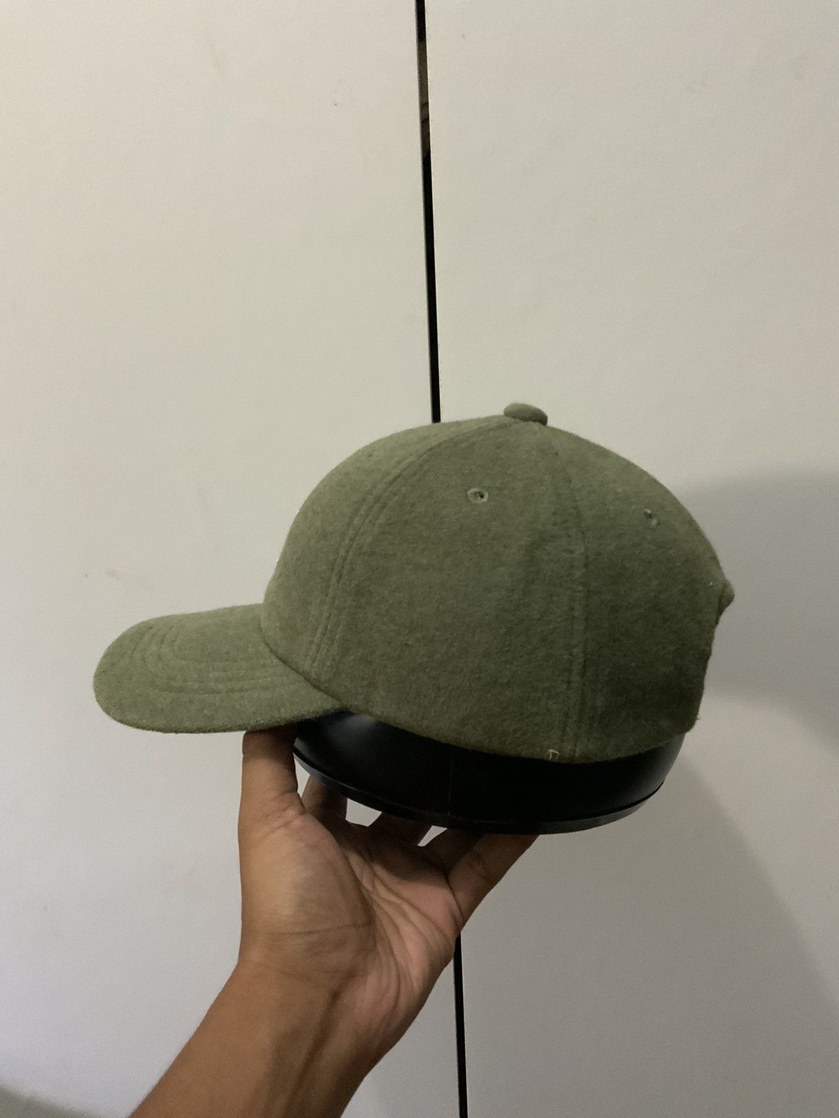 Japanese Brand Chapter Scene Wool Green Hat Cap Size ONE SIZE - 3 Thumbnail