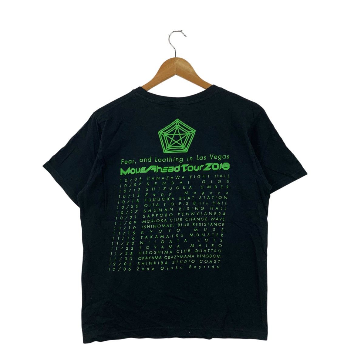 Japanese Brand FEAR AND LOATHING In Las Vegas Mousahead Tour JapaneseTshirt Size US L / EU 52-54 / 3 - 2 Thumbnail