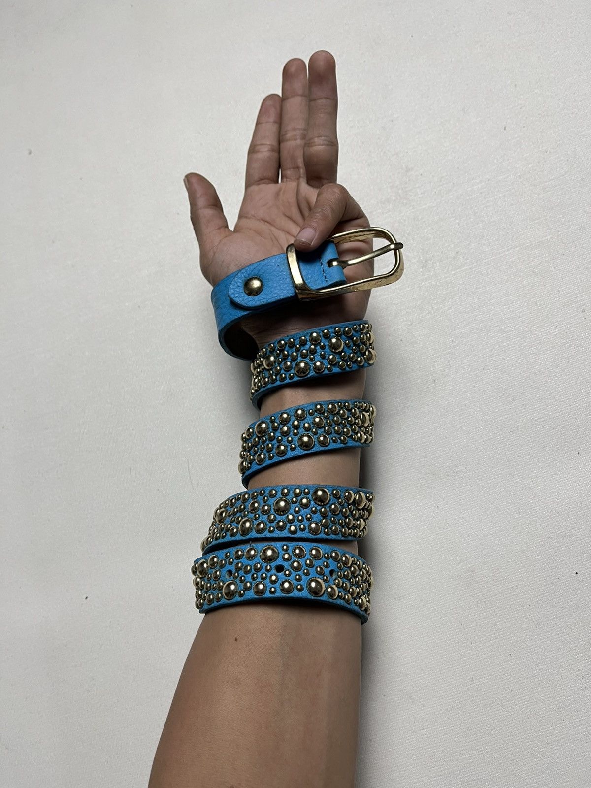 Japanese Brand Studed belts Size ONE SIZE - 4 Thumbnail