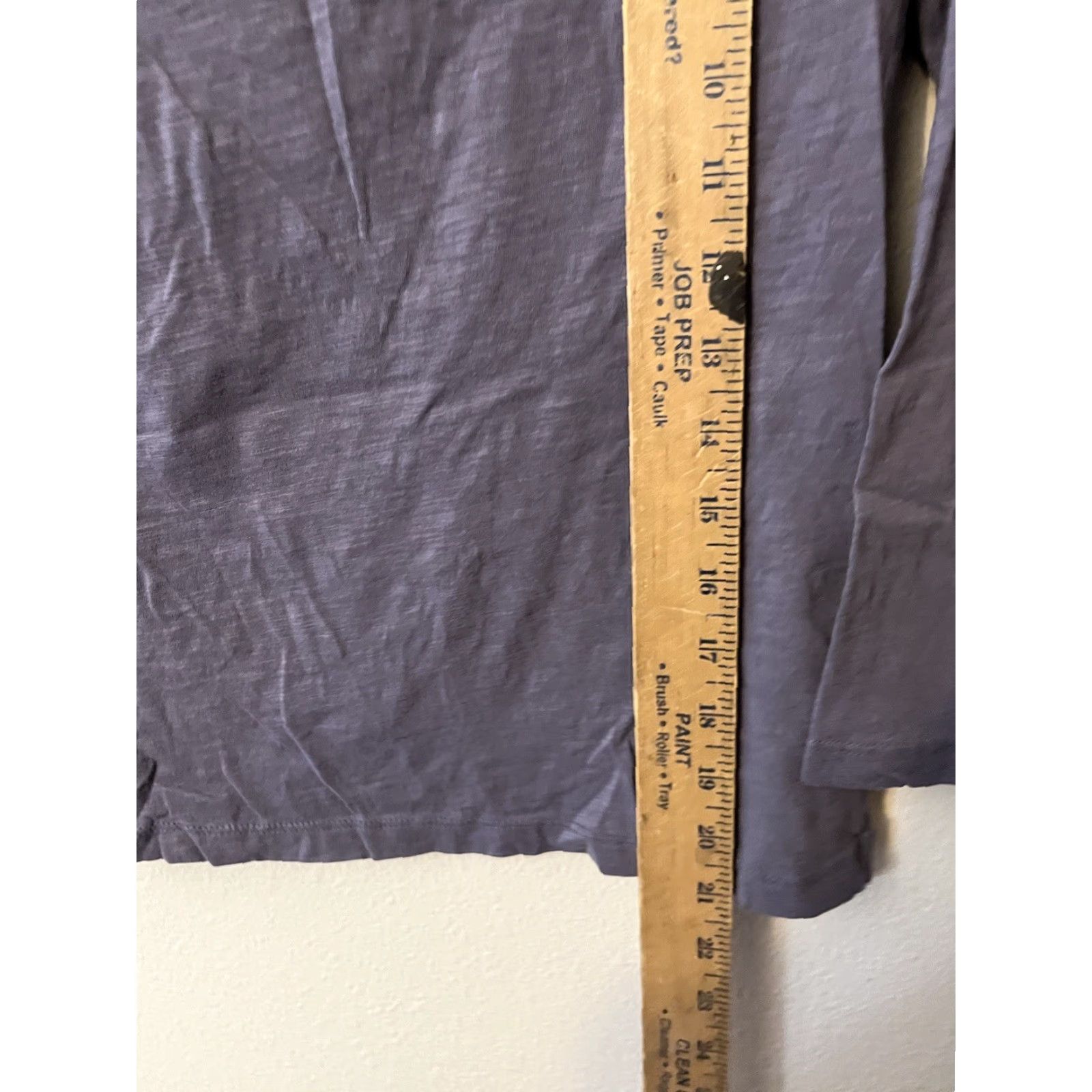 Vintage Ann Taylor Loft Women Shirt Adult XS Purple 3/4 Sleeve Round Neck Casual Tee Womens Size XS / US 0-2 / IT 36-38 - 4 Thumbnail