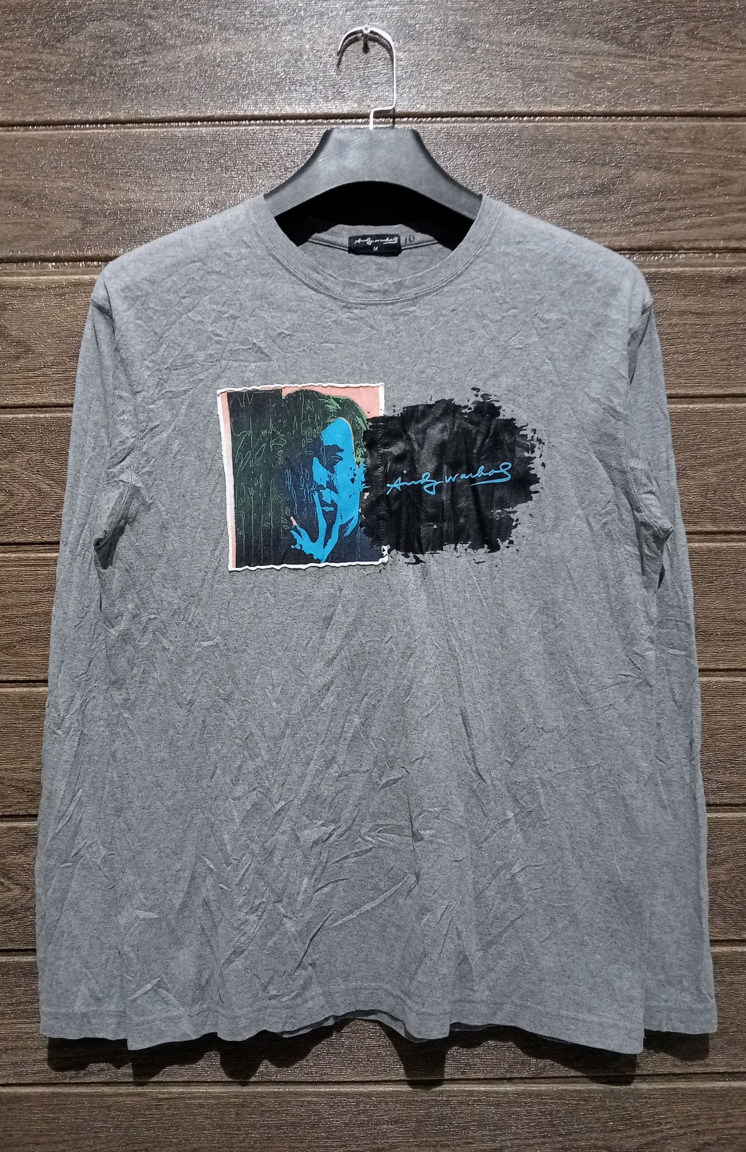 Andy Warhol × Uniqlo Andy Warhol Uniqlo Long Sleeve Tshirt Size US M / EU 48-50 / 2 - 1 Thumbnail