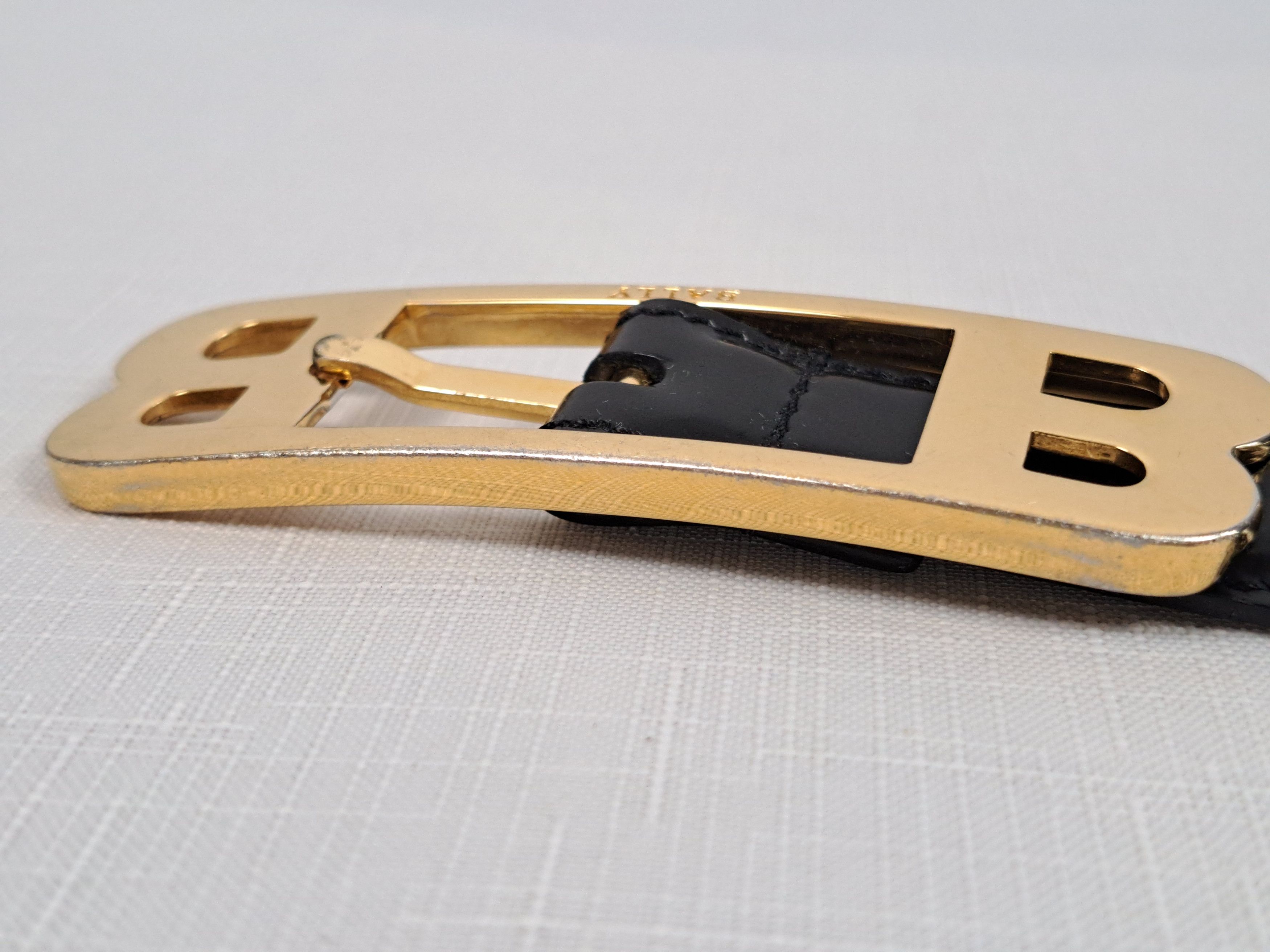 Bally × Vintage Vintage Bally black belt. Made in Italy Size ONE SIZE - 10 Thumbnail