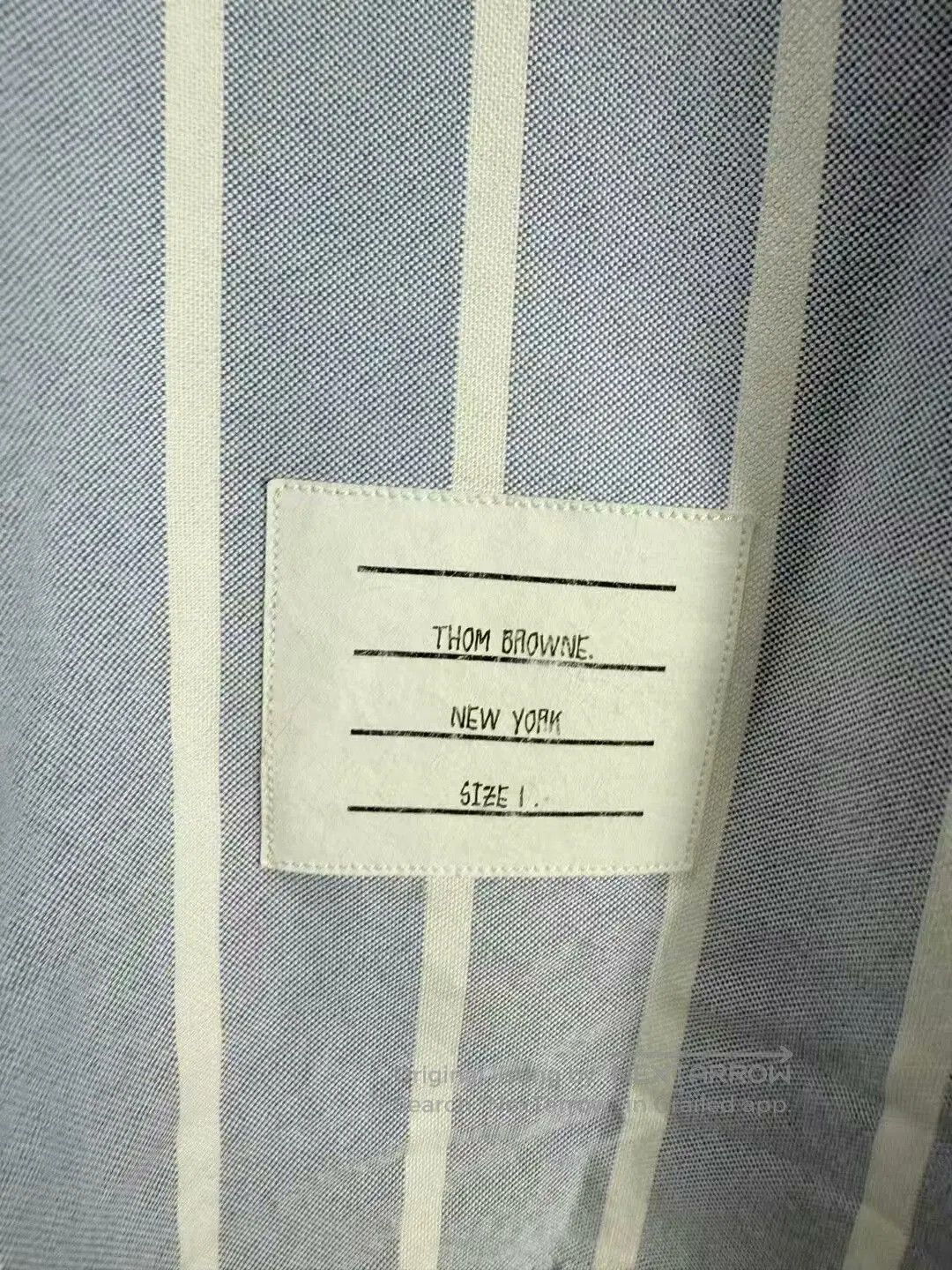 Thom Browne thom browne striped tennis embroidered shirt. Size US M / EU 48-50 / 2 - 5 Thumbnail