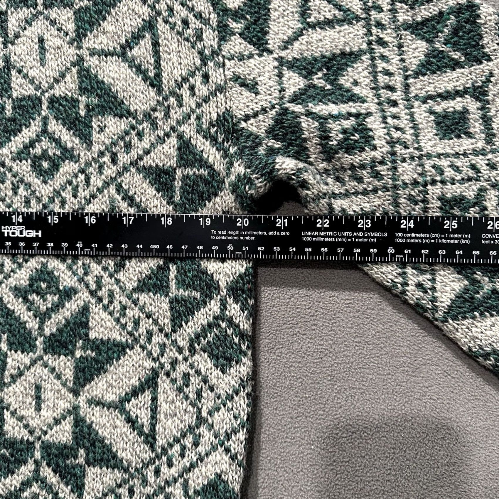 Vintage VINTAGE Royal North Mills Outfitters Sweater Mens XL Green Wool Fair Isle Nordic Pullover 80s 90s Mens Size US XL / EU 56 / 4 - 7 Thumbnail