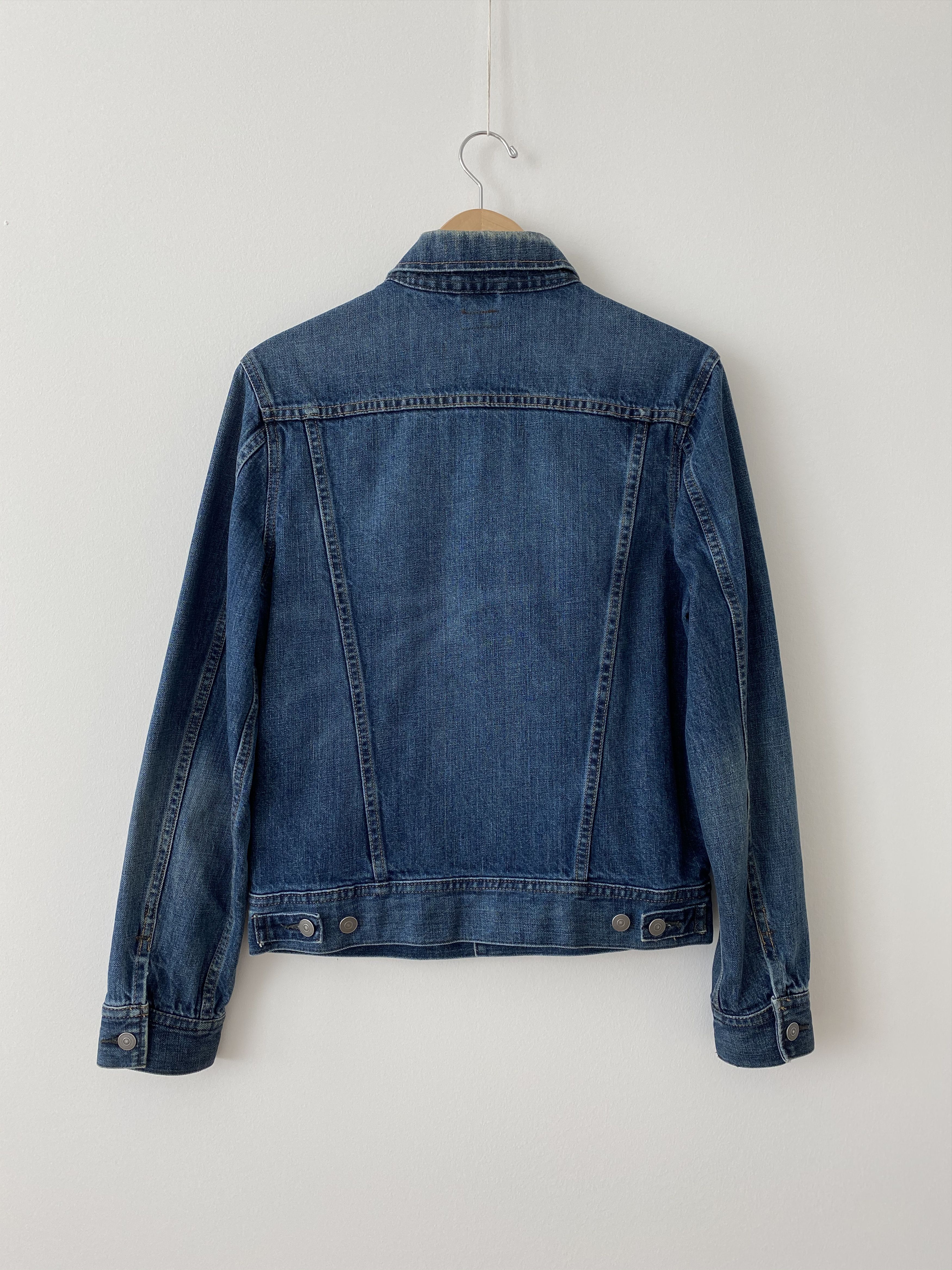J.Crew Medium Blue Wash Denim Jacket Size US S / EU 44-46 / 1 - 4 Thumbnail