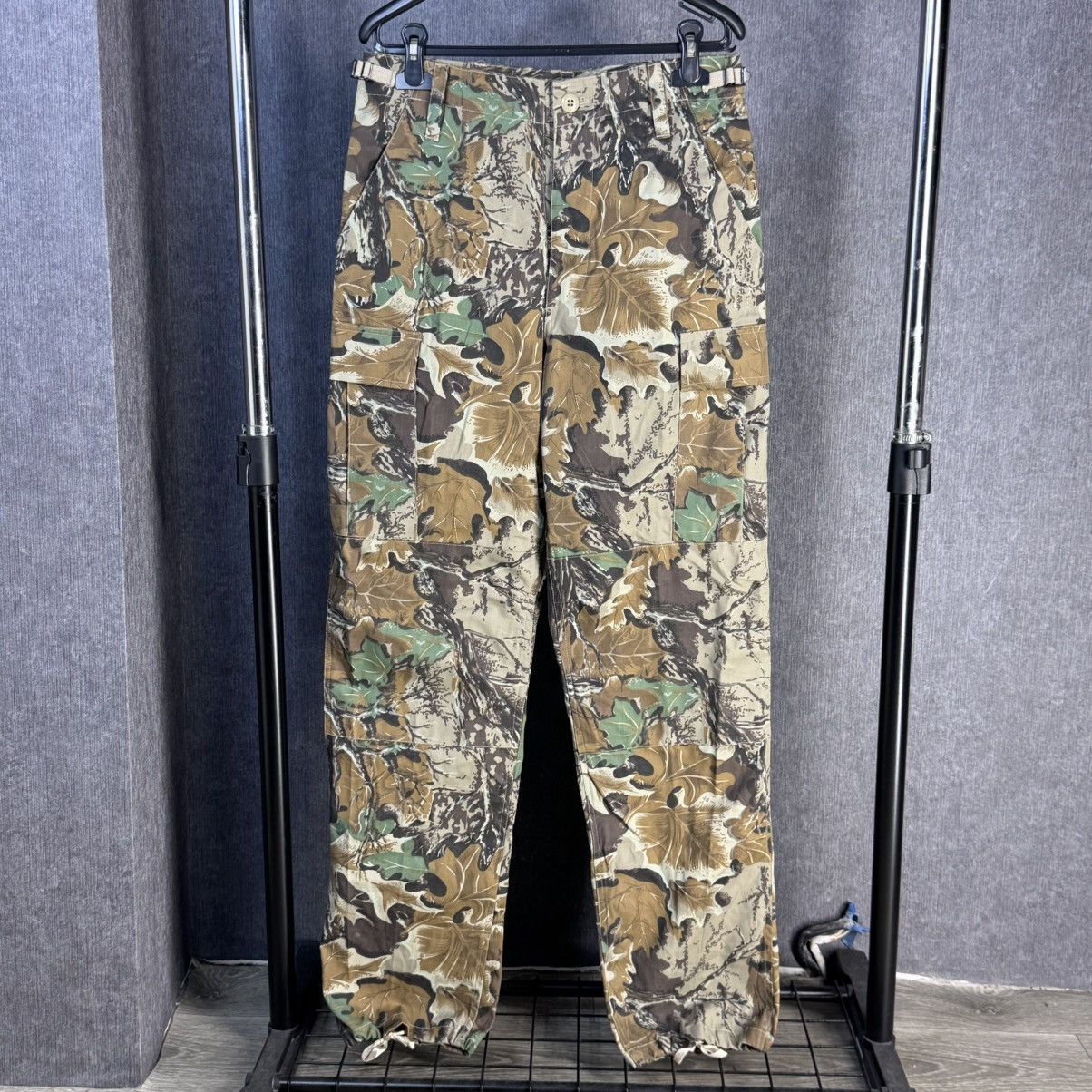 Realtree Vintage Realtree Cargo Pants Y2K Military Forest Camo BDU Size US 31 - 1 Thumbnail