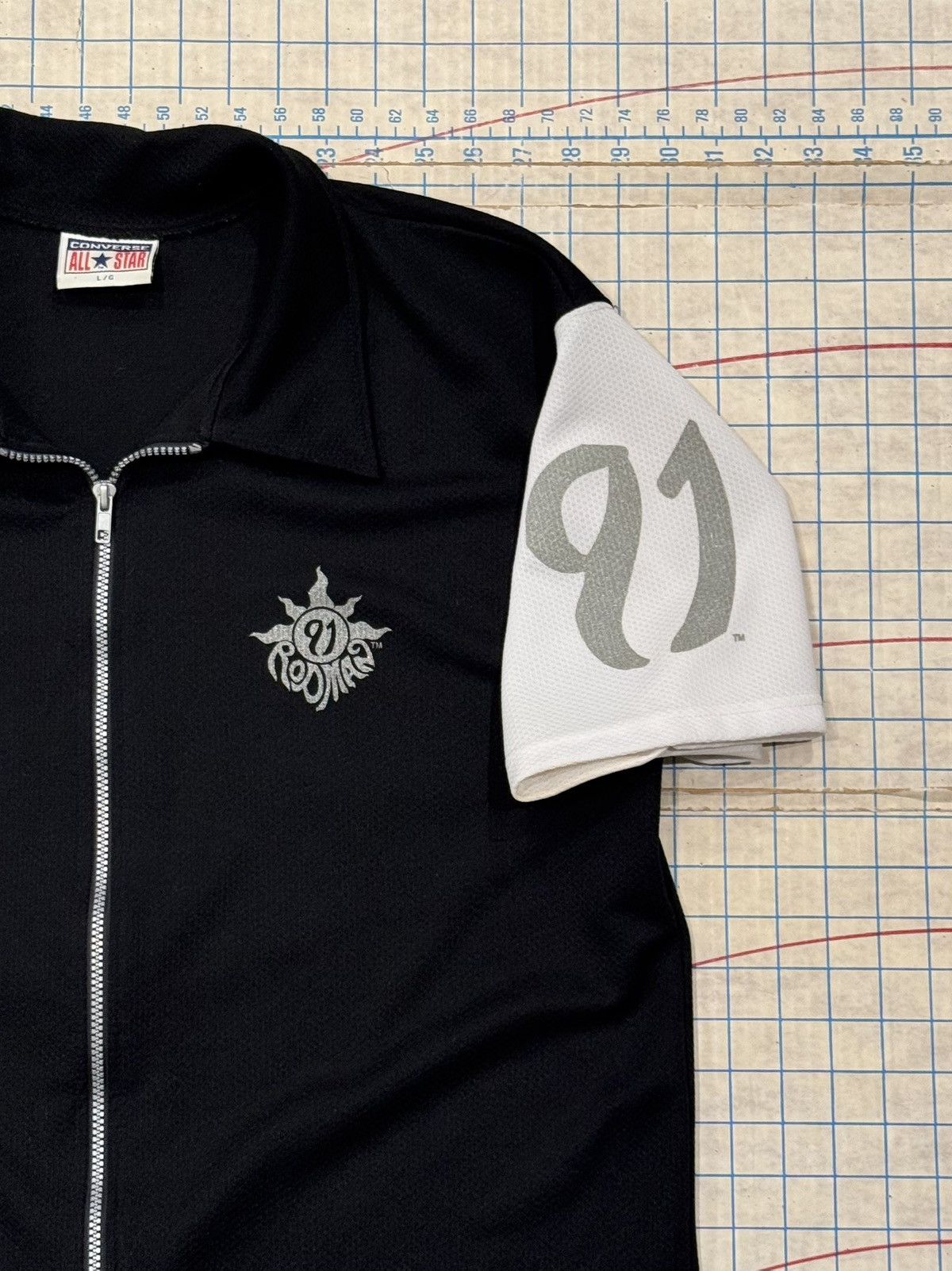 Converse Converse Dennis Rodman 91 Shooting Warm Up Shirt Large Black Size US L / EU 52-54 / 3 - 5 Thumbnail