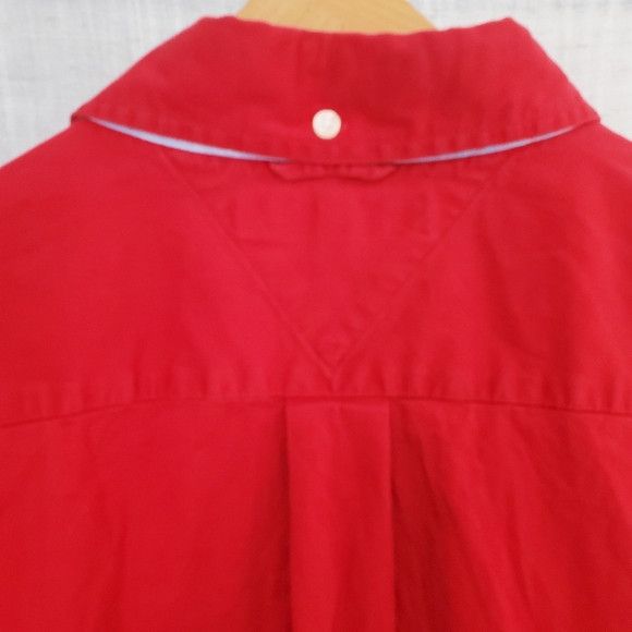 Tommy Hilfiger Vintage Tommy Hilfiger Classic Red Men's Shirt Sz:XXL Size US XXL / EU 58 / 5 - 7 Thumbnail