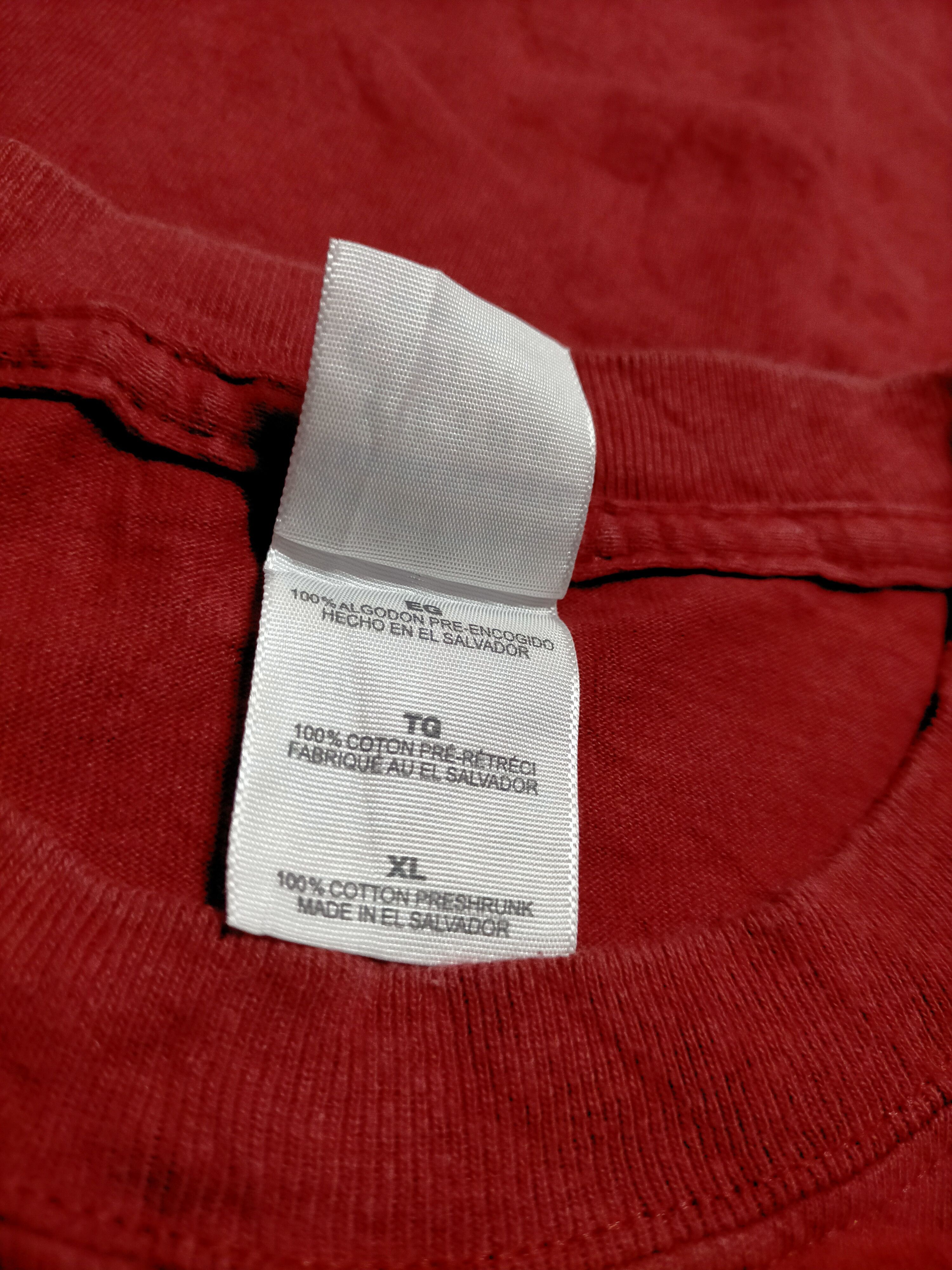 Band Tees × Vintage Vintage 2004 Alabama Band tees tour Red tee Size US XL / EU 56 / 4 - 7 Thumbnail