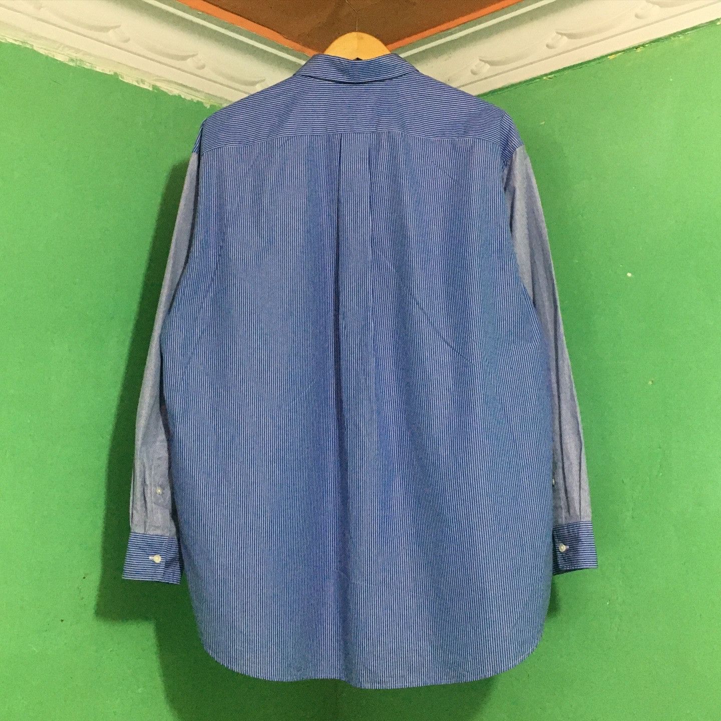 Jil Sander × Uniqlo Uniqlo Jil Sander Hickory Longsleeve Shirt Size US L / EU 52-54 / 3 - 2 Thumbnail