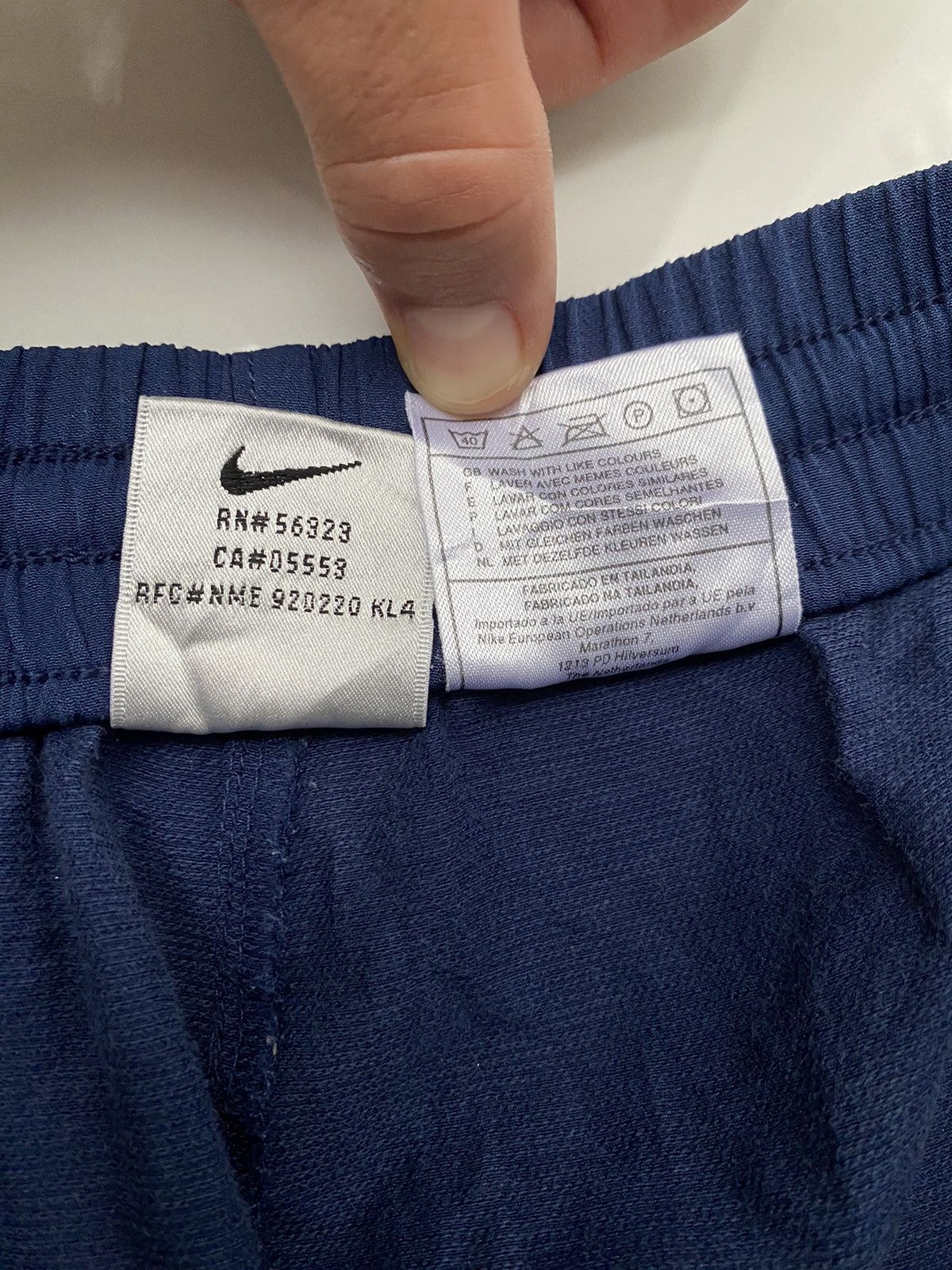 Nike × Vintage 90S NIKE VINTAGE BASIC LOGO STREETWEAR SWEAT PANTS Size US 32 / EU 48 - 4 Thumbnail