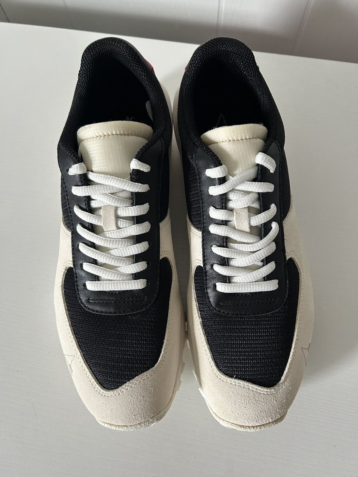 ROA ROA Vincent Sneaker Off White/Black Size US 10 / EU 43 - 5 Thumbnail