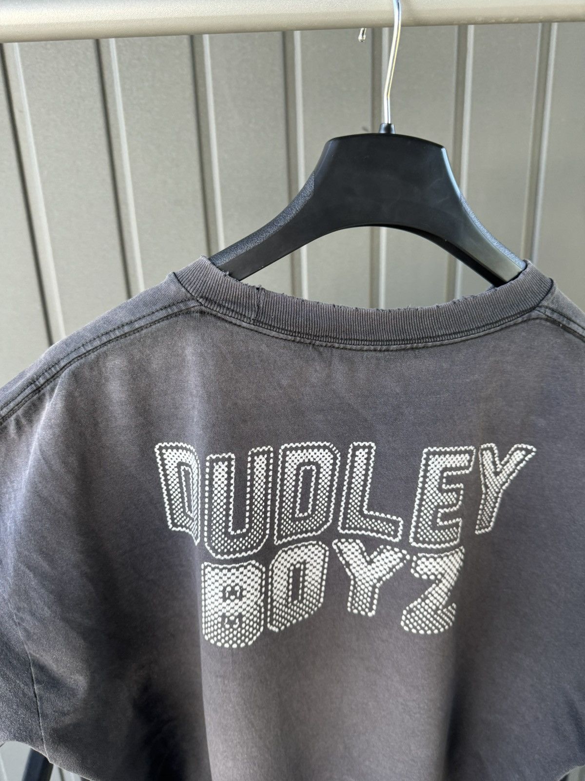 Vintage Vintage Dudley Boyz Thrashed Faded T Shirt WWE Size US XL / EU 56 / 4 - 20 Thumbnail