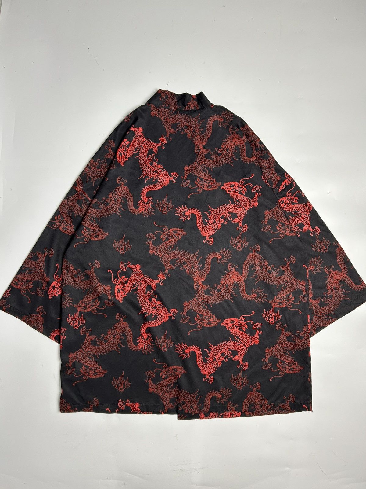 Japanese Brand KIMONO JAPAN DRAGON PRINTED DRAGON Size US XL / EU 56 / 4 - 4 Thumbnail
