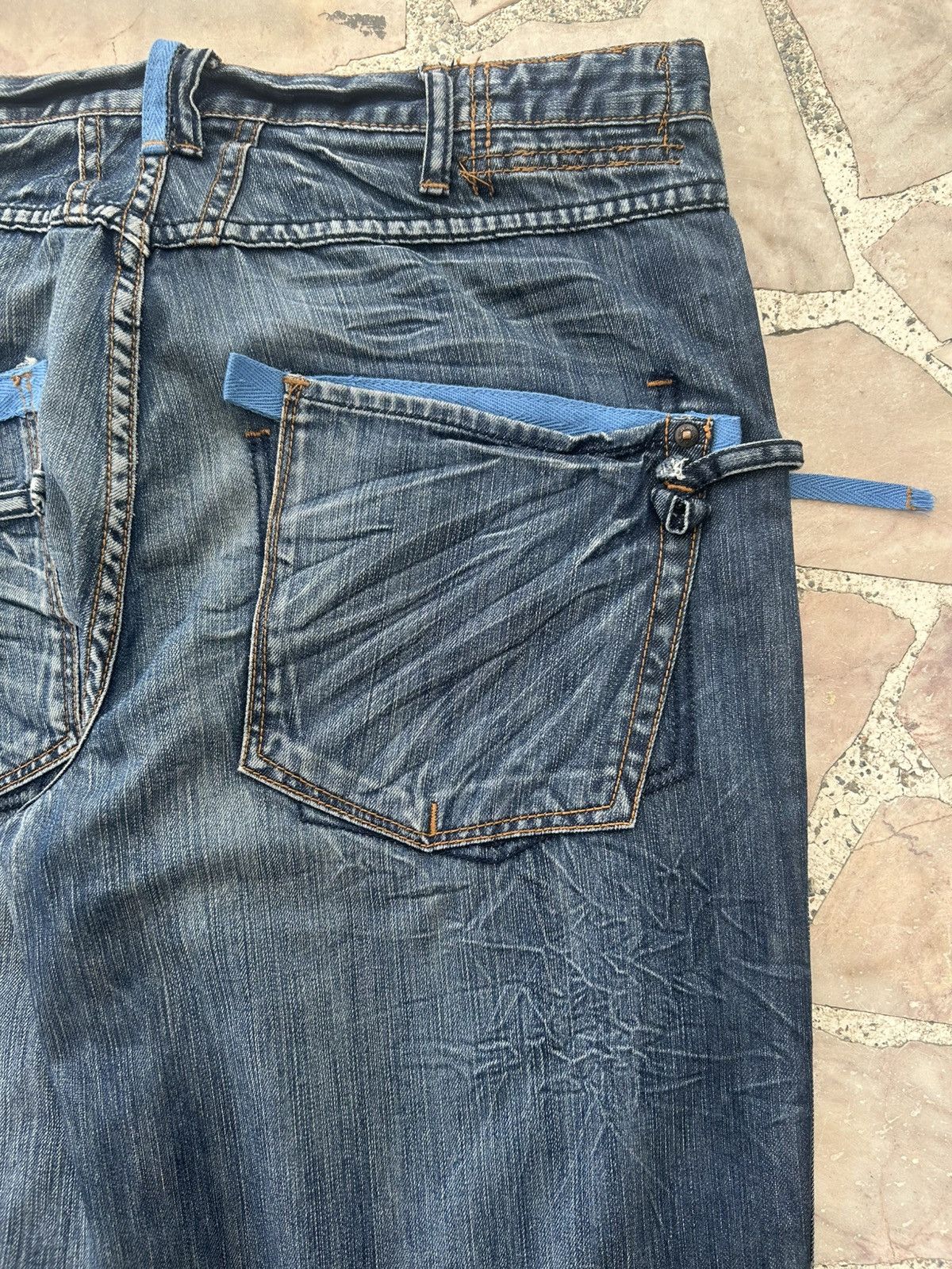 Marithe + Francois Girbaud Le Jean De 2000’ Baggy Denim Size US 35 - 13 Thumbnail