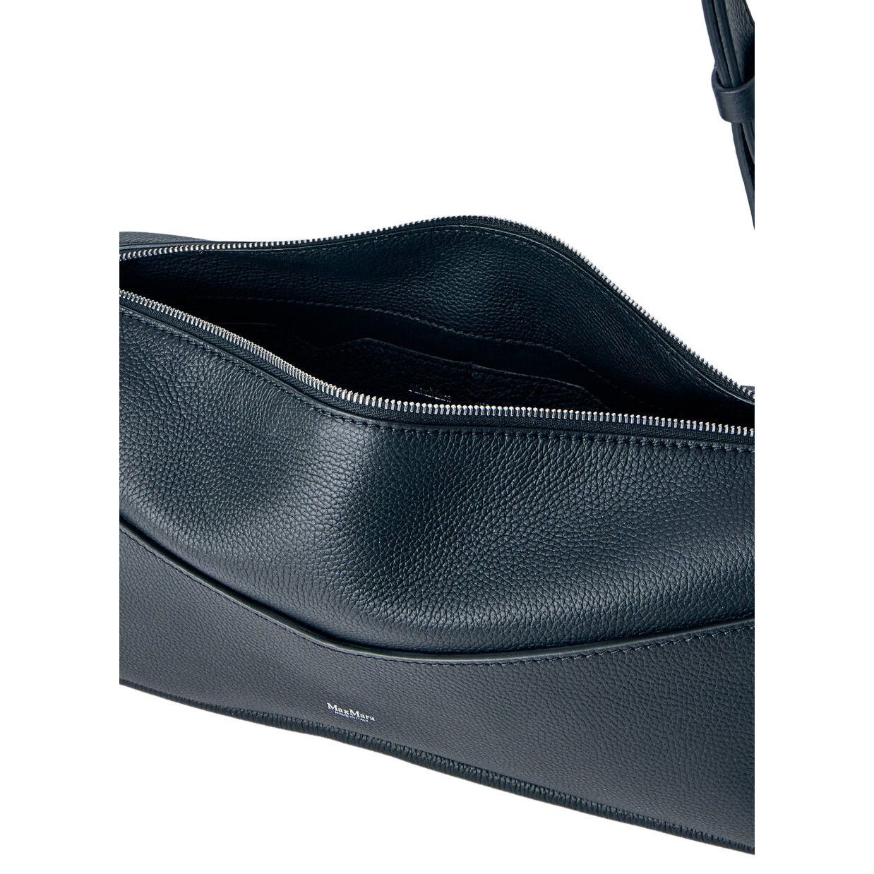 Max Mara MAX MARA Black Rectangular Leather Shoulder Bag New And Auth Size ONE SIZE - 4 Thumbnail