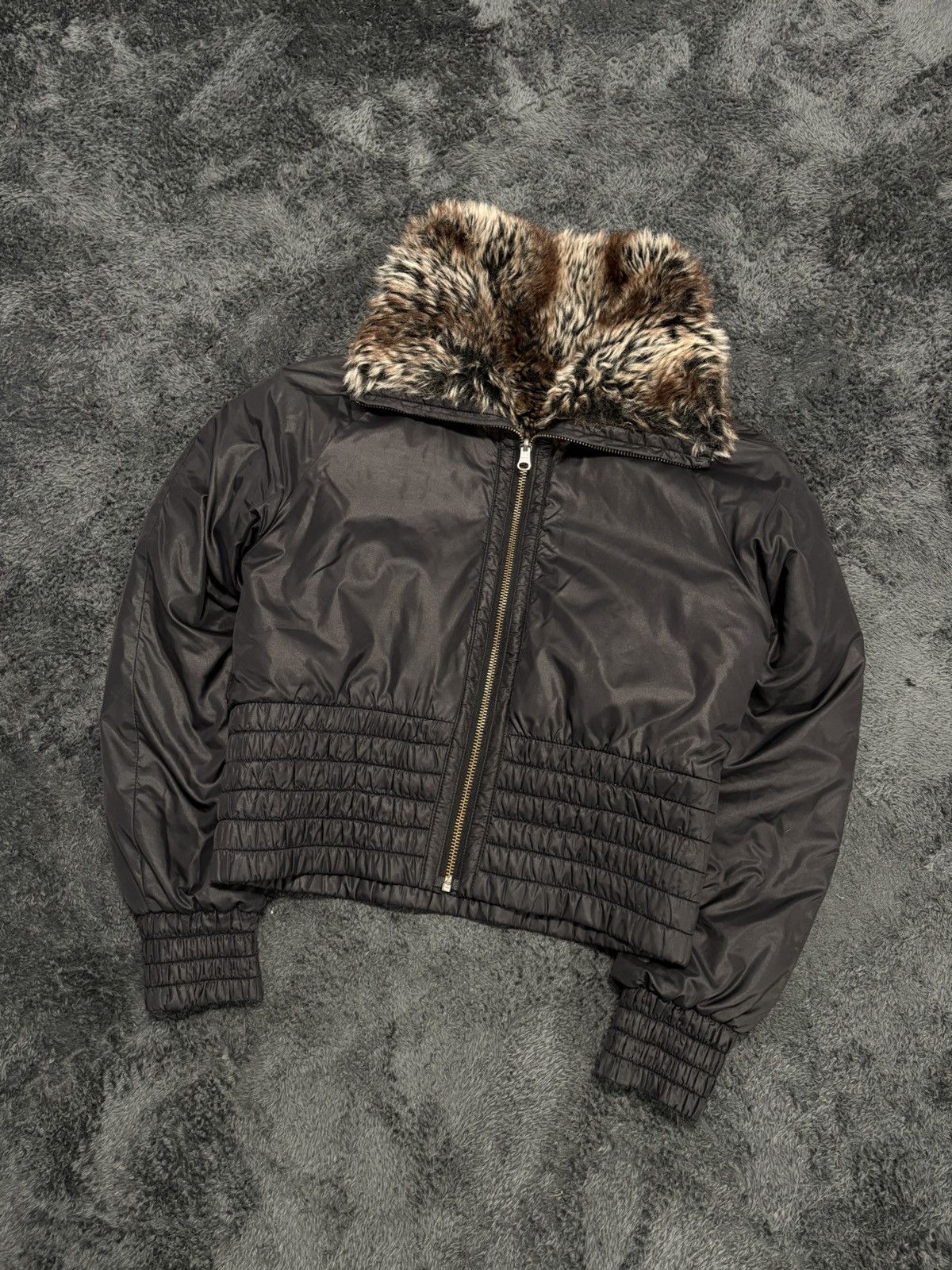 Hysteric Glamour × Undercover Vintage Two Side Fur Jacket Hysteric Glamour I6W9 Style Size L / US 10 / IT 46 - 7 Thumbnail