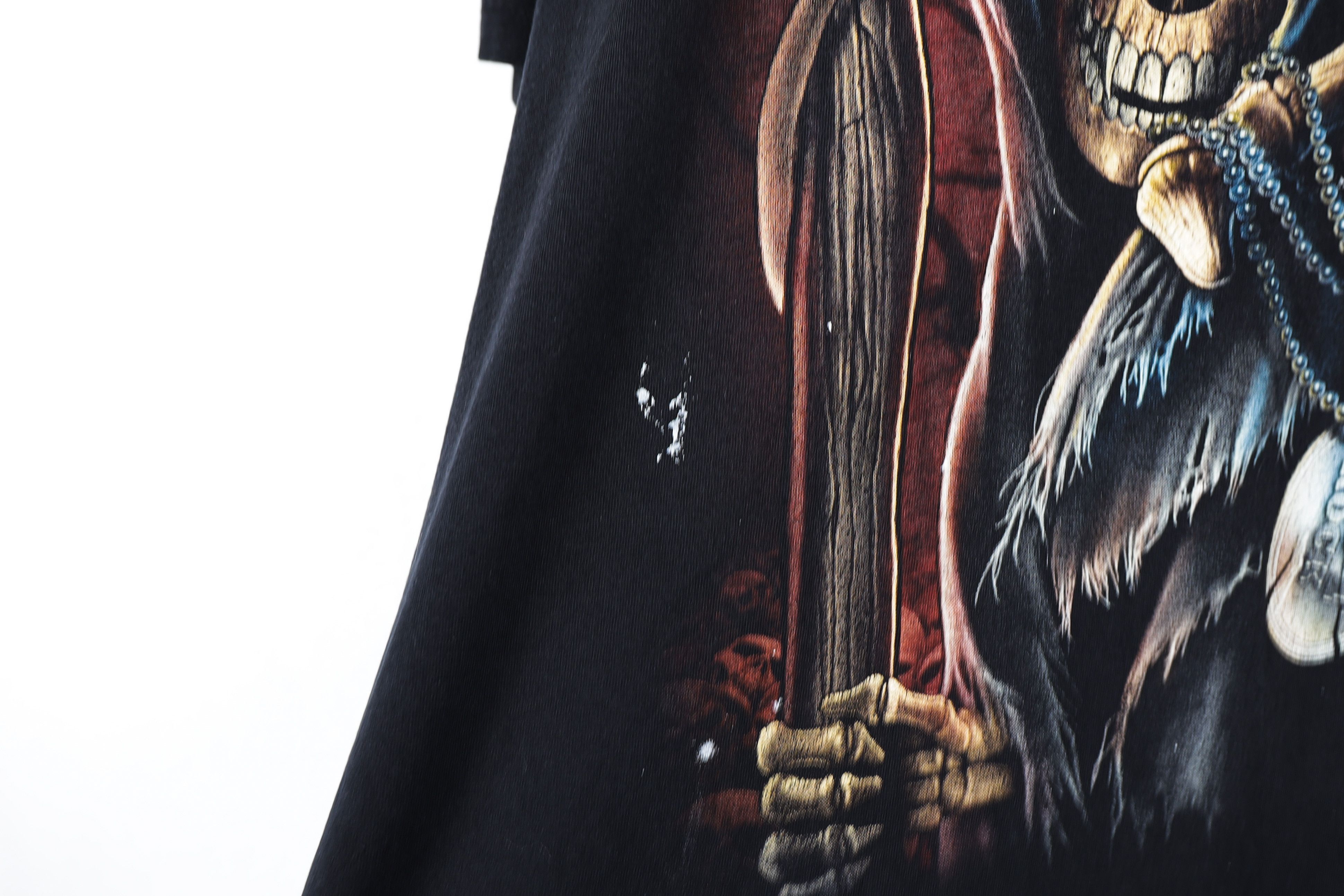 Band Tees × Vintage Vintage Skulls Satan Hot Rock Crazy Tee T-shirt 90s Size US XL / EU 56 / 4 - 5 Thumbnail