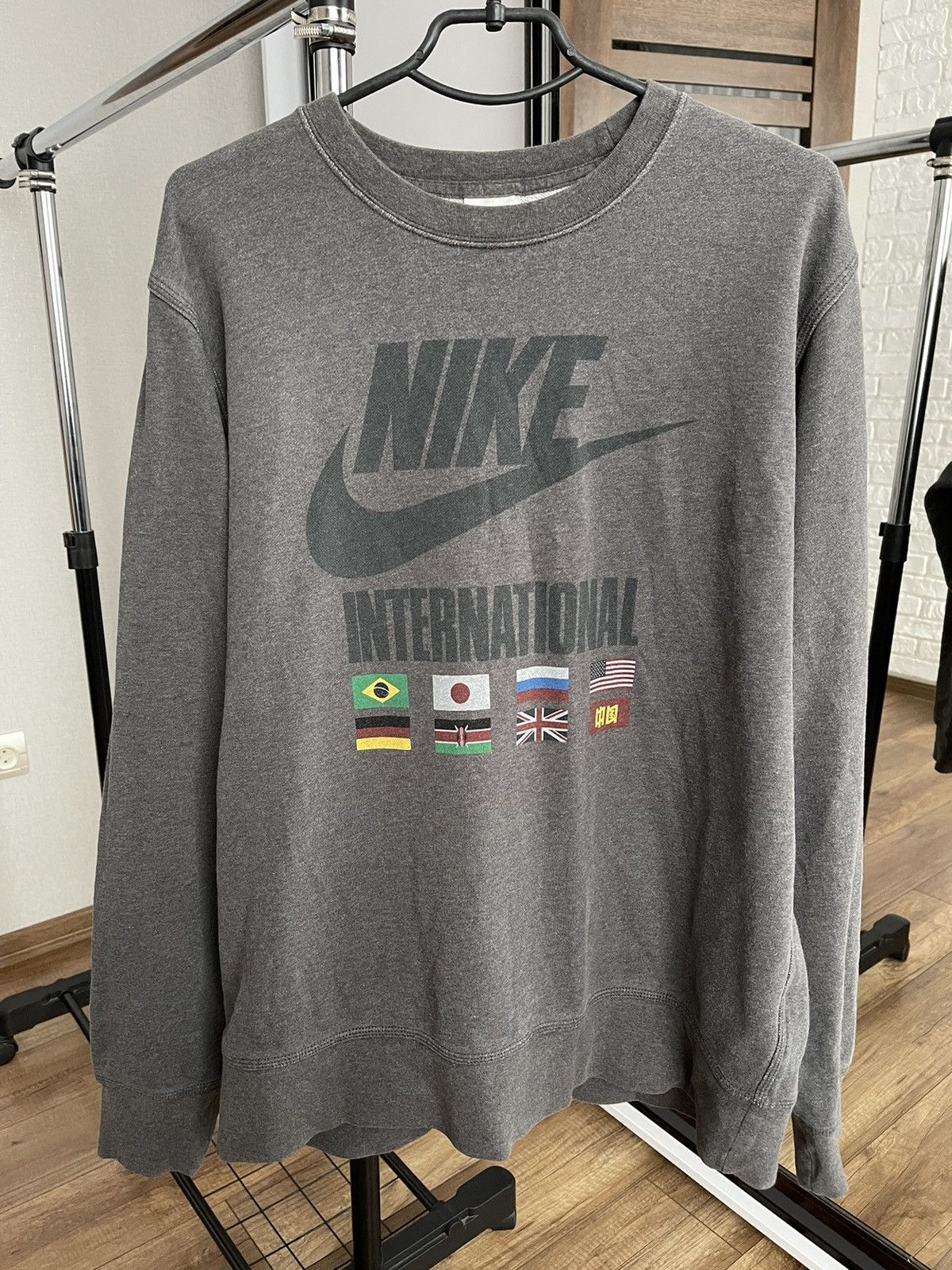 Other Nike Vintage International Track Field Sweatshirt Crewneck Size US XL / EU 56 / 4 - 1 Thumbnail