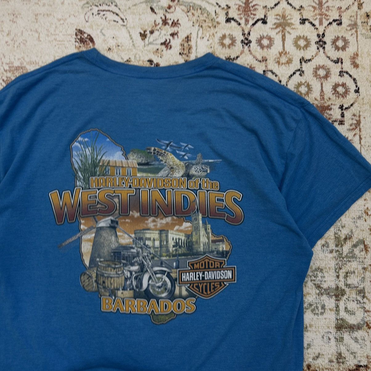 Harley Davidson Vintage Motor Harley Davidson T-shirts West Indies Barbados Size US XL / EU 56 / 4 - 5 Thumbnail