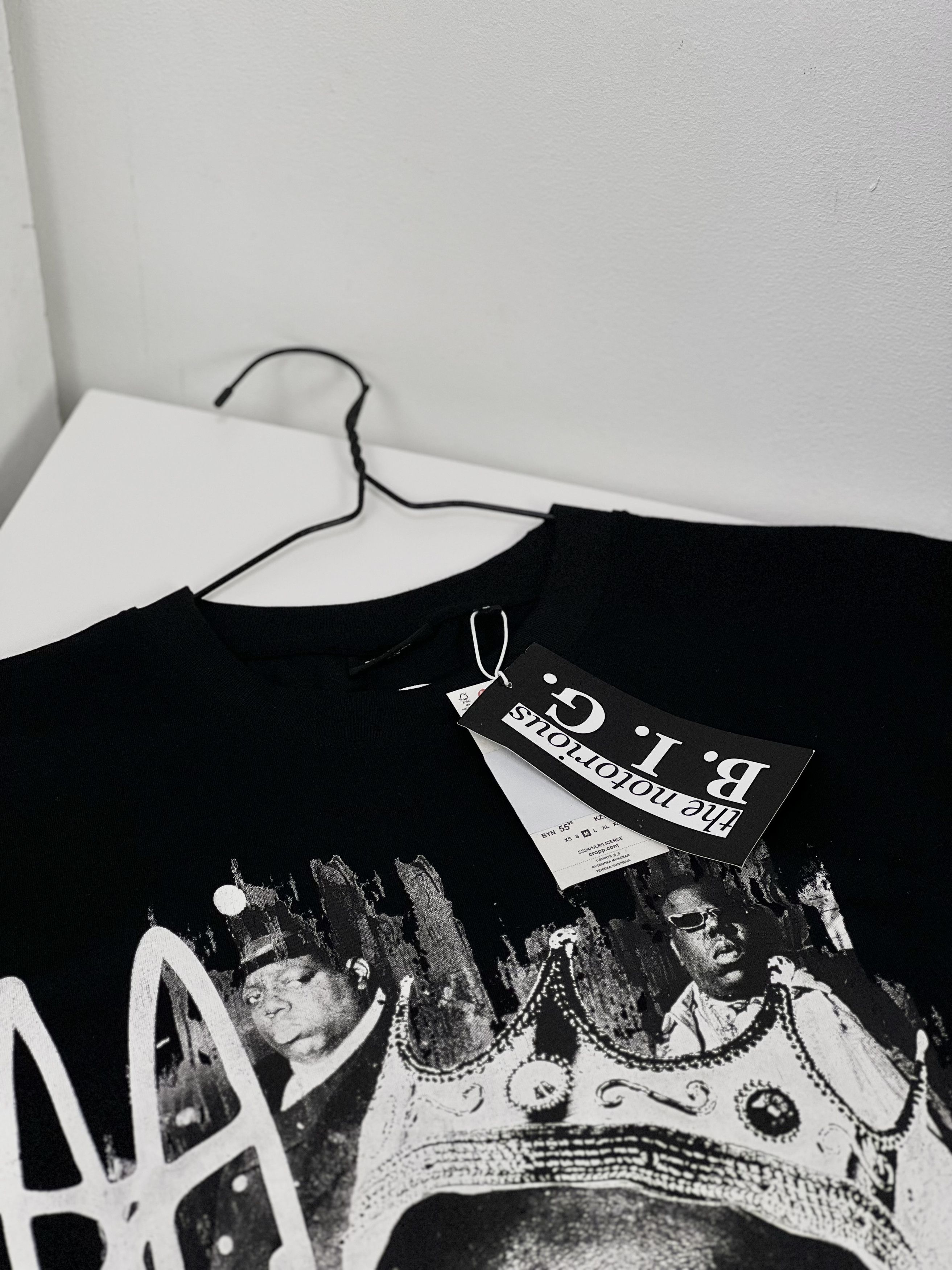 Band Tees × Rap Tees CROPP x Notorious B.I.G merch t-shirt Size US L / EU 52-54 / 3 - 3 Thumbnail