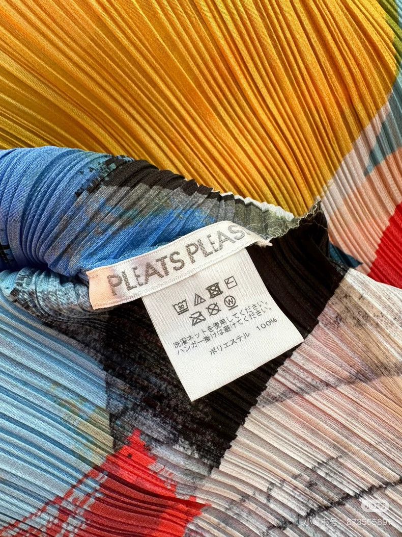 Issey Miyake Issey Miyake size:3 Colored ink-wash dress Size M / US 6-8 / IT 42-44 - 8 Thumbnail