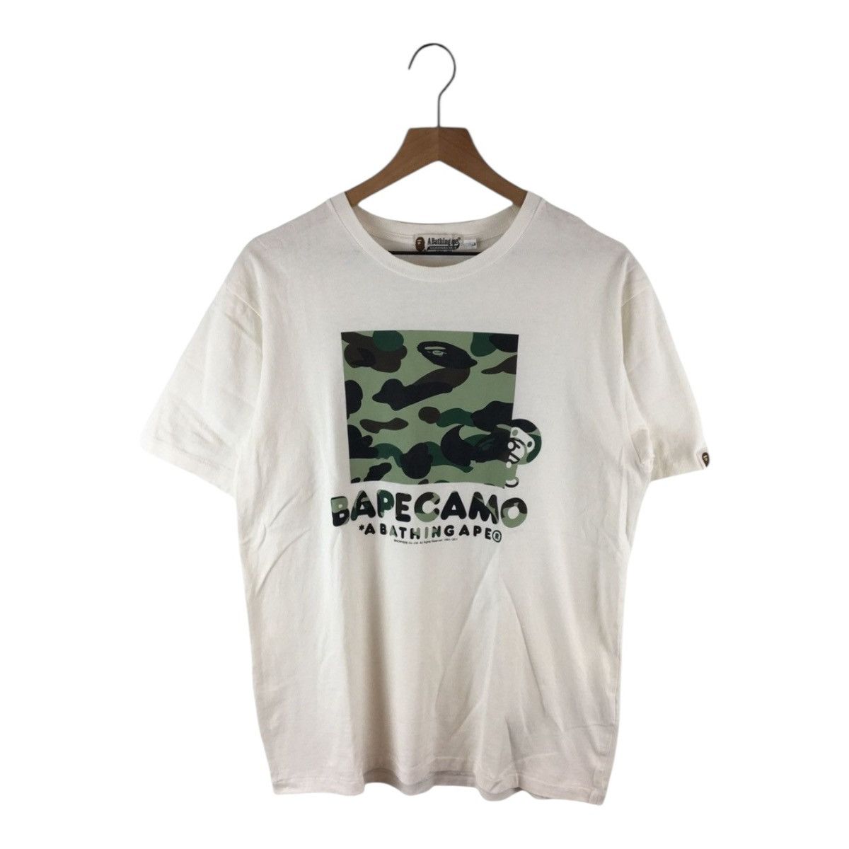 Bape 2011 Bape Milo Camo Box Logo Print Tee Size US L / EU 52-54 / 3 - 1 Thumbnail