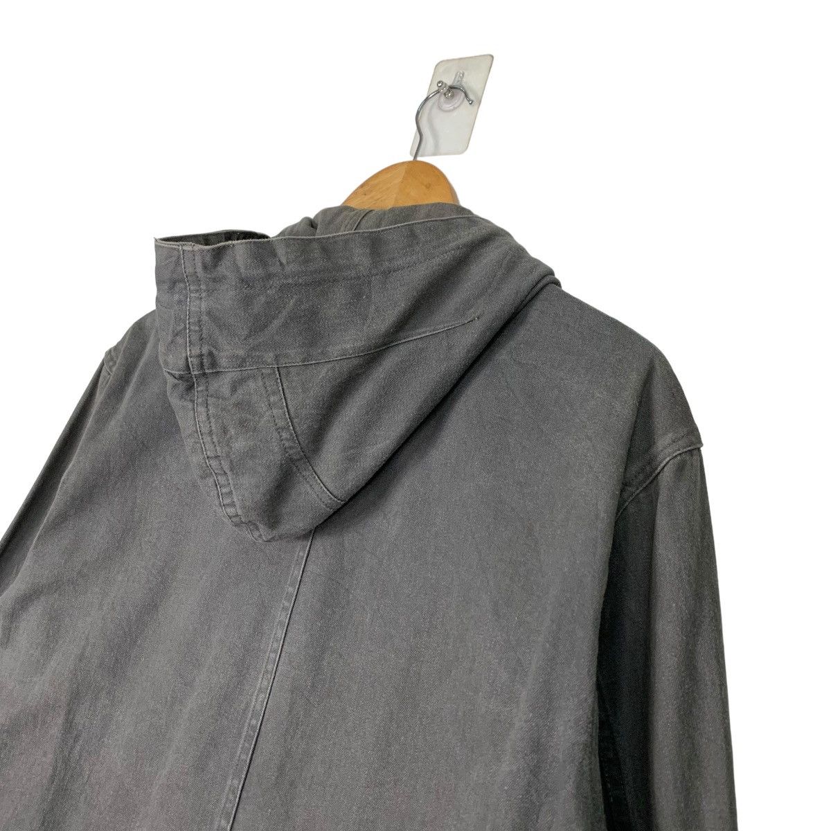 Japanese Brand VAN JAC Gray Parka Chore Jacket #1005-C45 Size US M / EU 48-50 / 2 - 9 Thumbnail