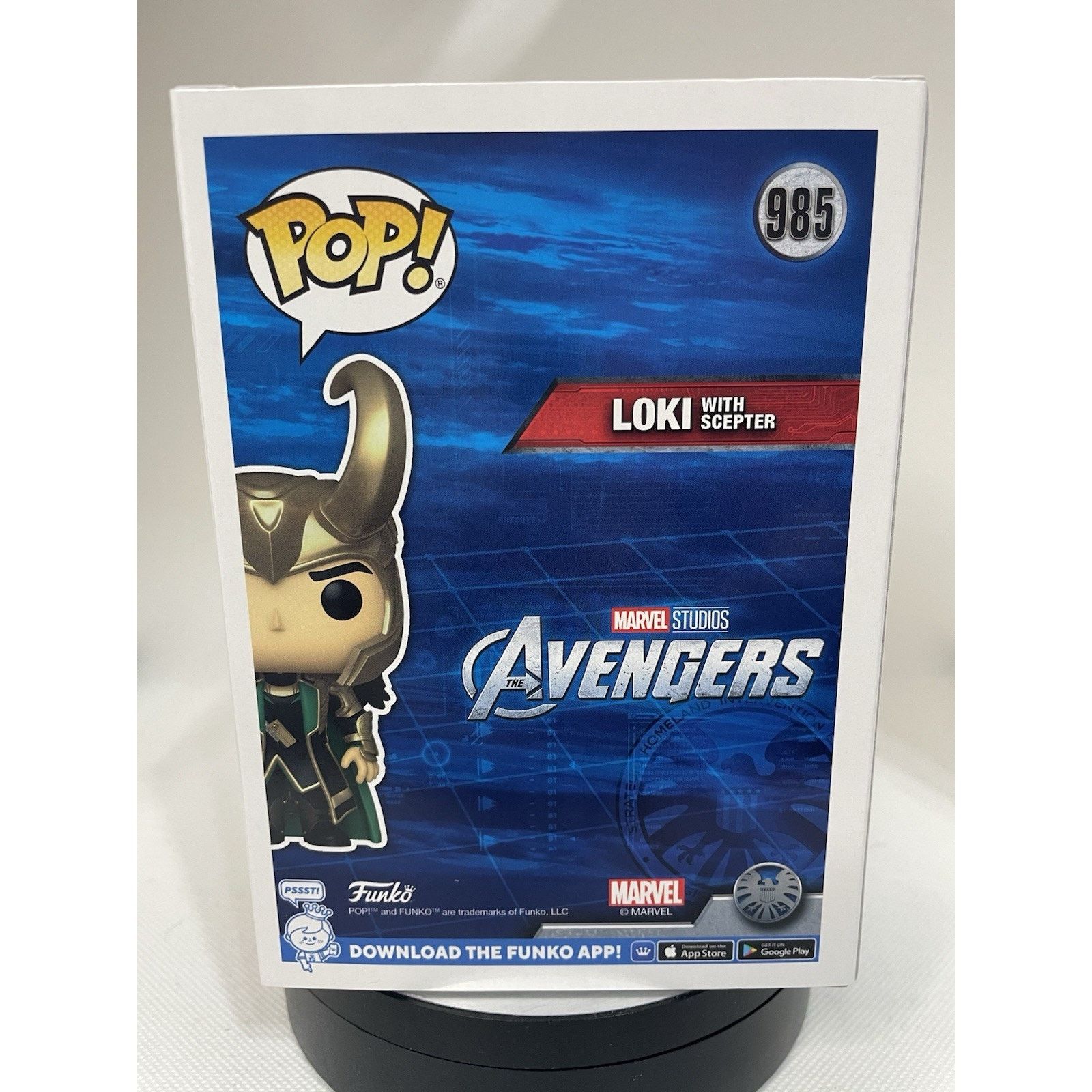 Marvel Comics Funko Pop! Loki W Scepter Entertainment Earth Exclusive #985 Size ONE SIZE - 5 Thumbnail