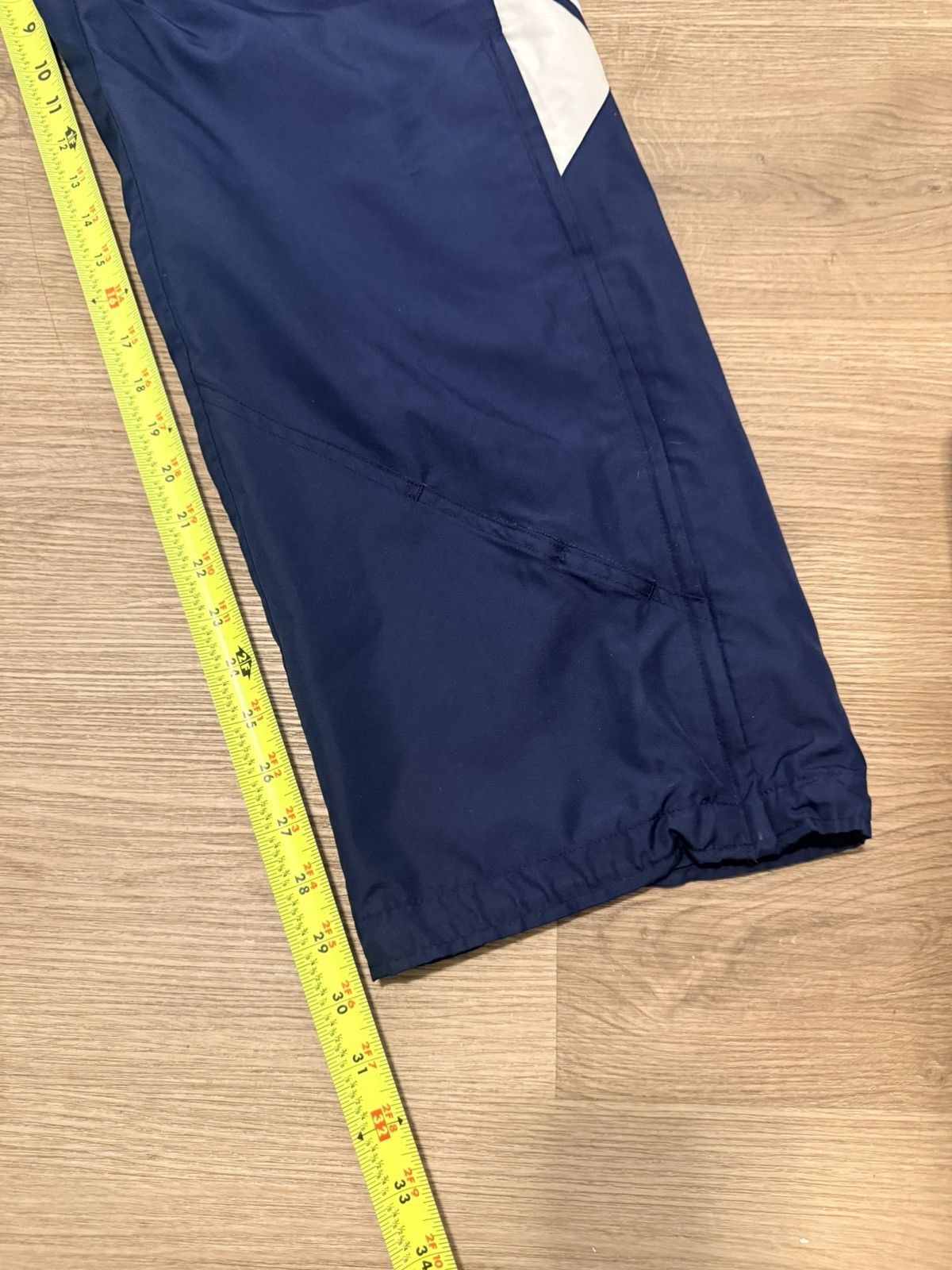 Adidas Wide-leg Adidas royal blue track pants Size US 32 / EU 48 - 9 Thumbnail