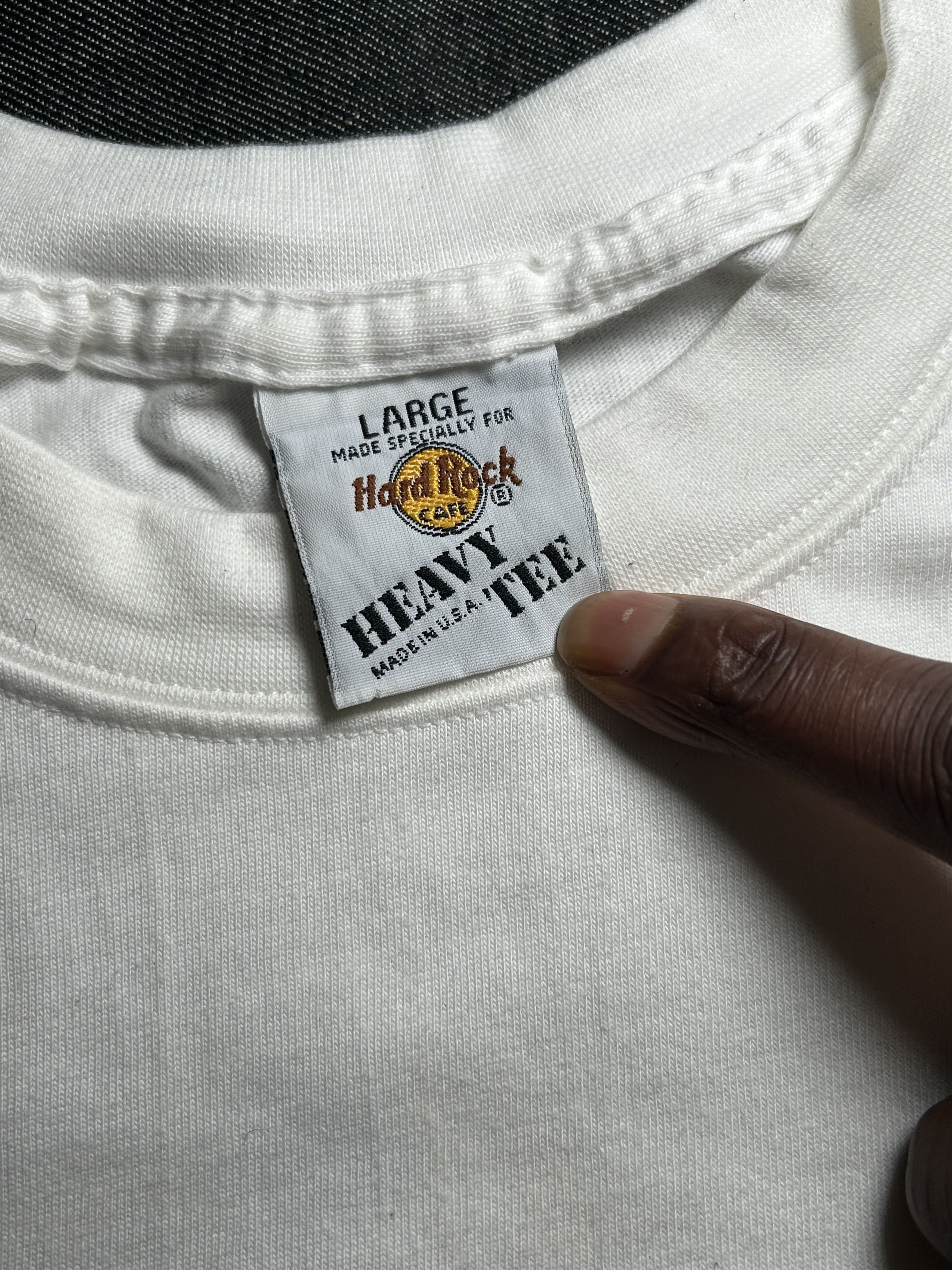 Hard Rock Cafe Vintage Hard Rock Caffe Tee (Single Stitch) Size US L / EU 52-54 / 3 - 4 Thumbnail