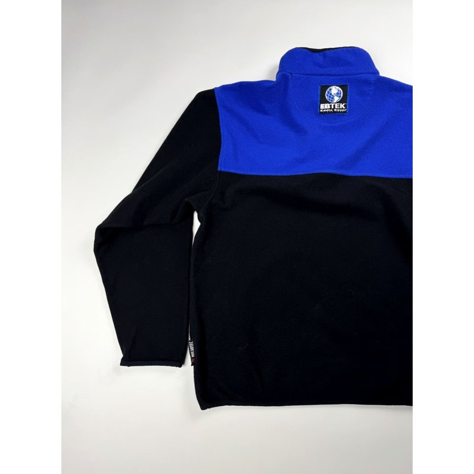 Eddie Bauer VINTAGE Eddie Bauer Ebtek Jacket Men's Small 1/4 Zip Fleece Black Polartec USA Ebtek 1/4 Zip Lightweight Size S Regular Size US S / EU 44-46 / 1 - 6 Thumbnail