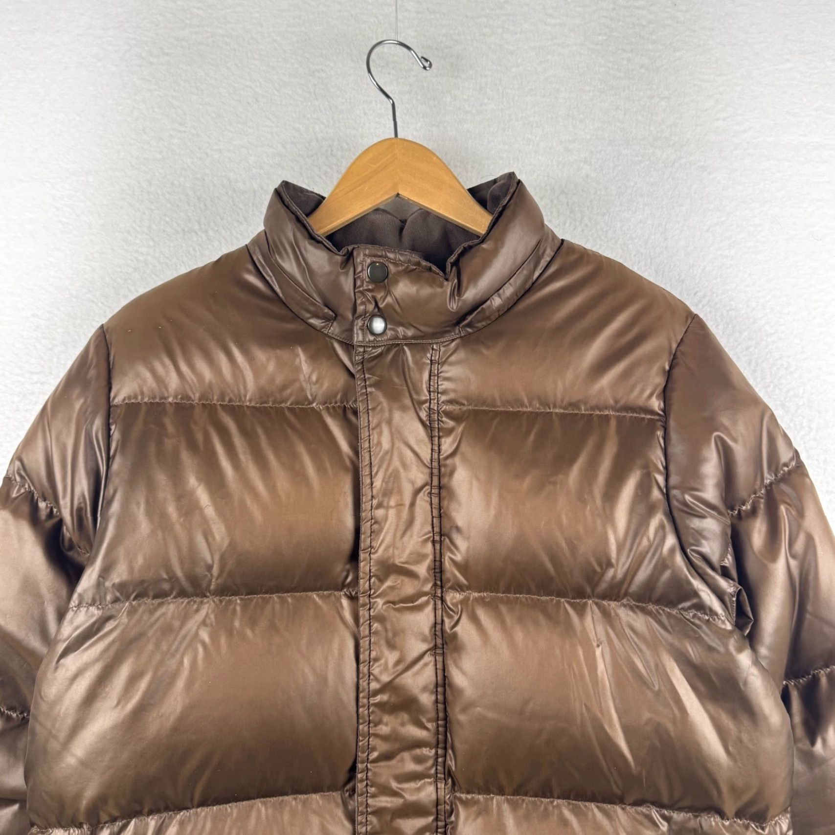 Lee VINTAGE Lee Union Made Medium Brown Down Filled Puffer Jacket Coat 90s Y2K M Brown Down Puffer 1990s Mens? Womens? Wait. Size US M / EU 48-50 / 2 - 2 Thumbnail