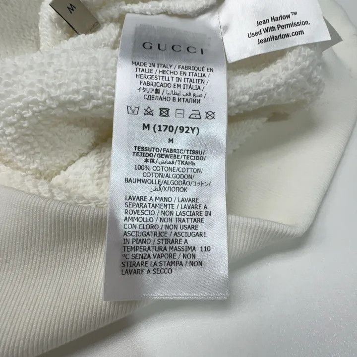 Gucci Gucci SS22 Logo Print Long Sleeve Sweatshirt-2507 Size M / US 6-8 / IT 42-44 - 5 Thumbnail