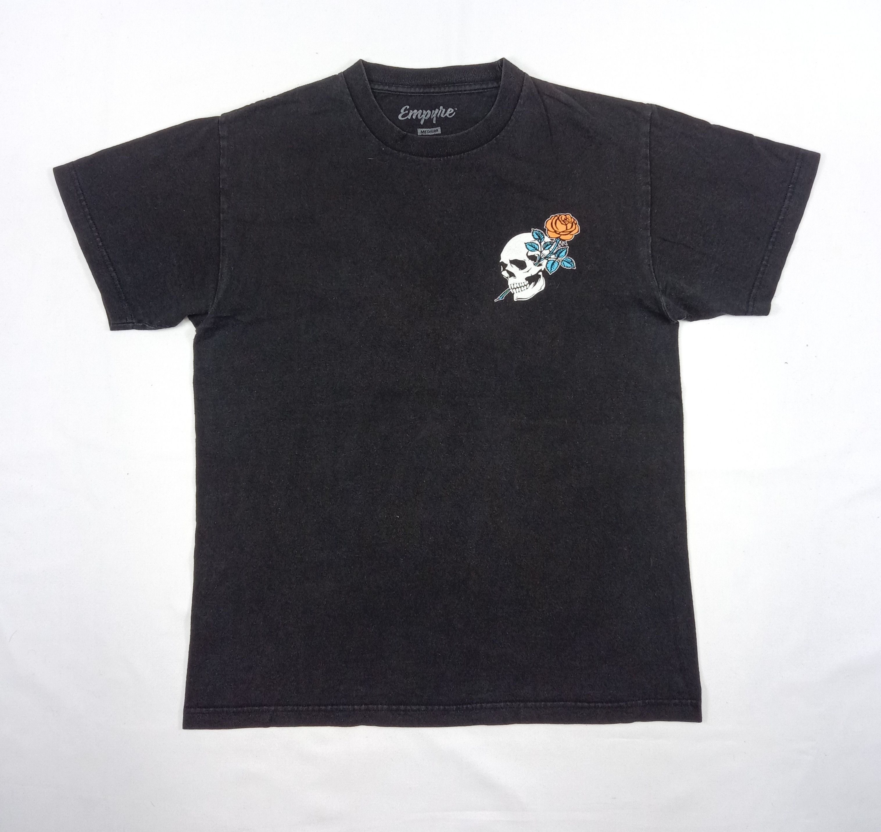 Empyre Vintage Empyre Skull Rose T Shirt Size US M / EU 48-50 / 2 - 3 Thumbnail