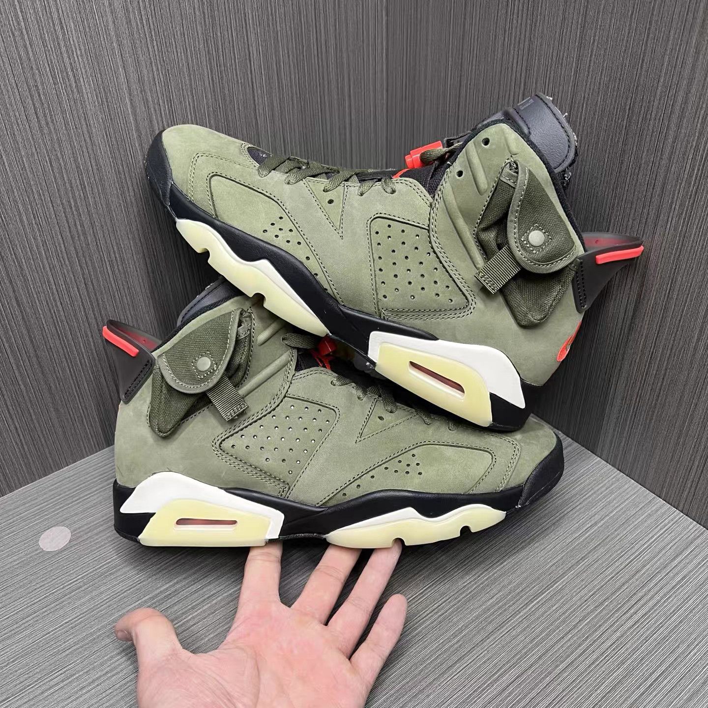 Jordan Brand Travis Scott x Jordan Air Jordan 6 Retro K15 Size US 10 / EU 43 - 5 Thumbnail