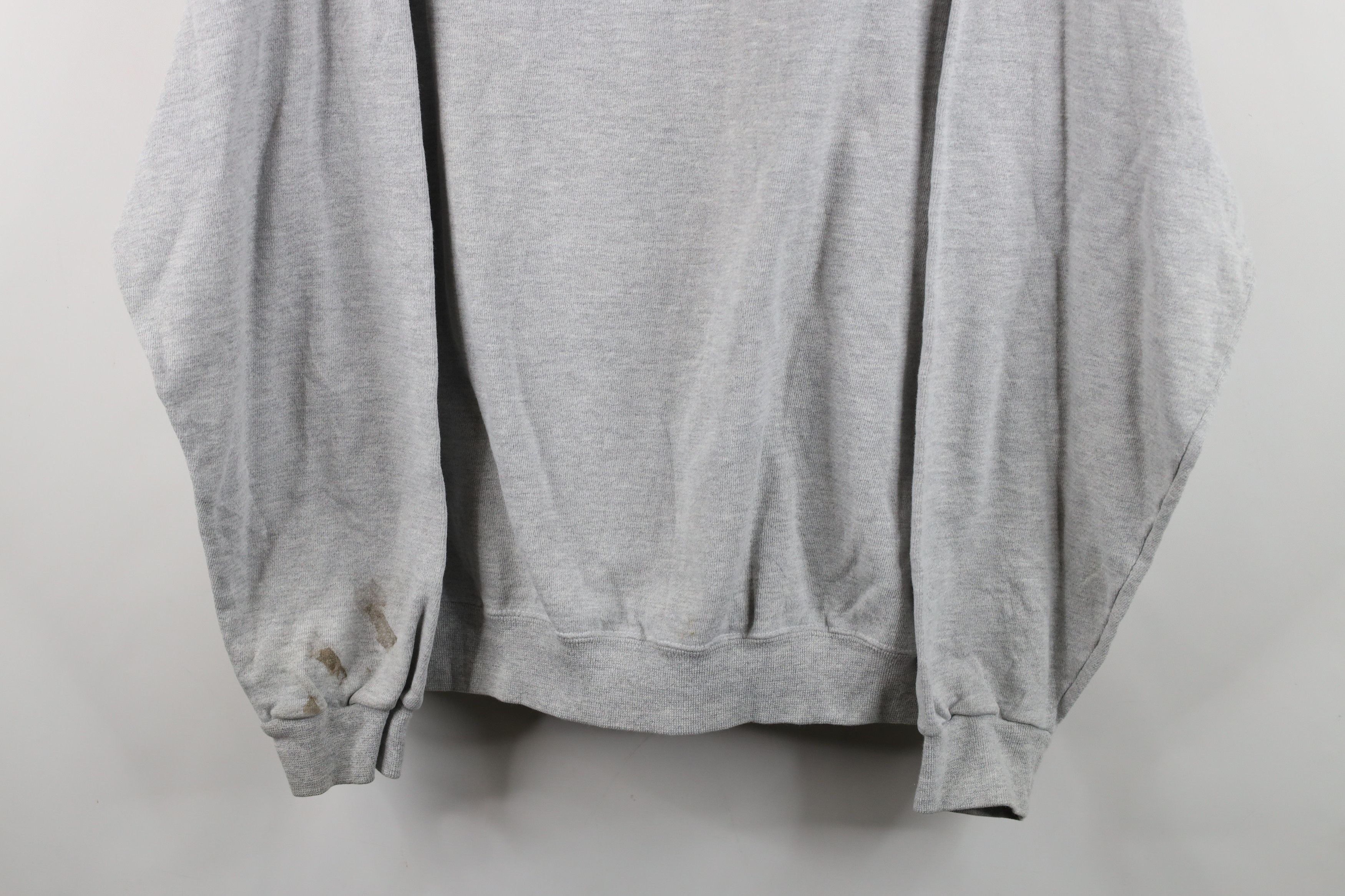 Champion Vintage 90s Champion Logo Crewneck Sweatshirt Heather Gray Size US XL / EU 56 / 4 - 3 Thumbnail