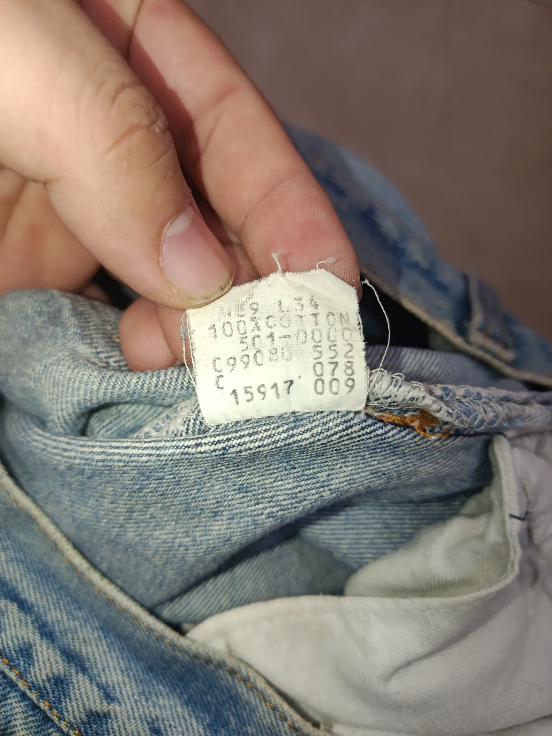Levi's LEVIS #552 SINGLE ® DENIM Size US 26 / EU 42 - 13 Thumbnail