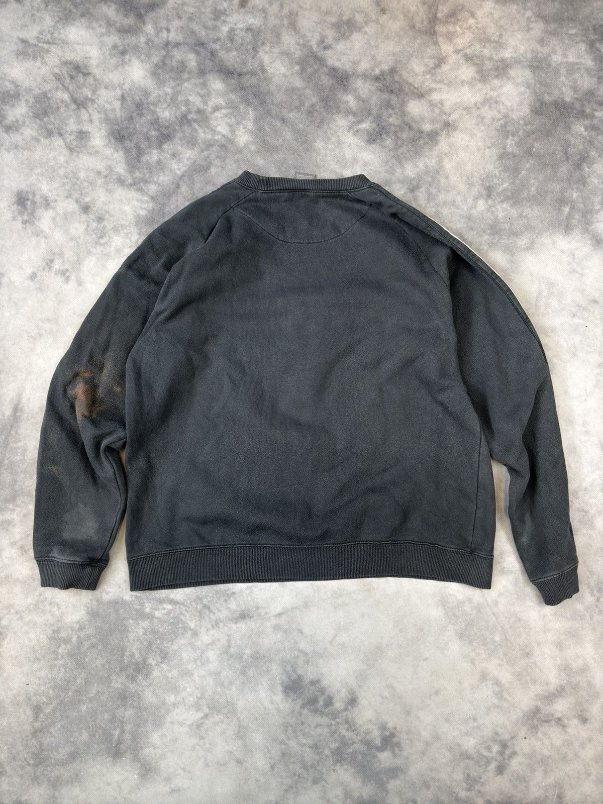 Nike × Vintage NIKE VINTAGE CENTRAL SWOOSH STREETWEAR CREWNECK DISTRESSED Size US M / EU 48-50 / 2 - 4 Thumbnail