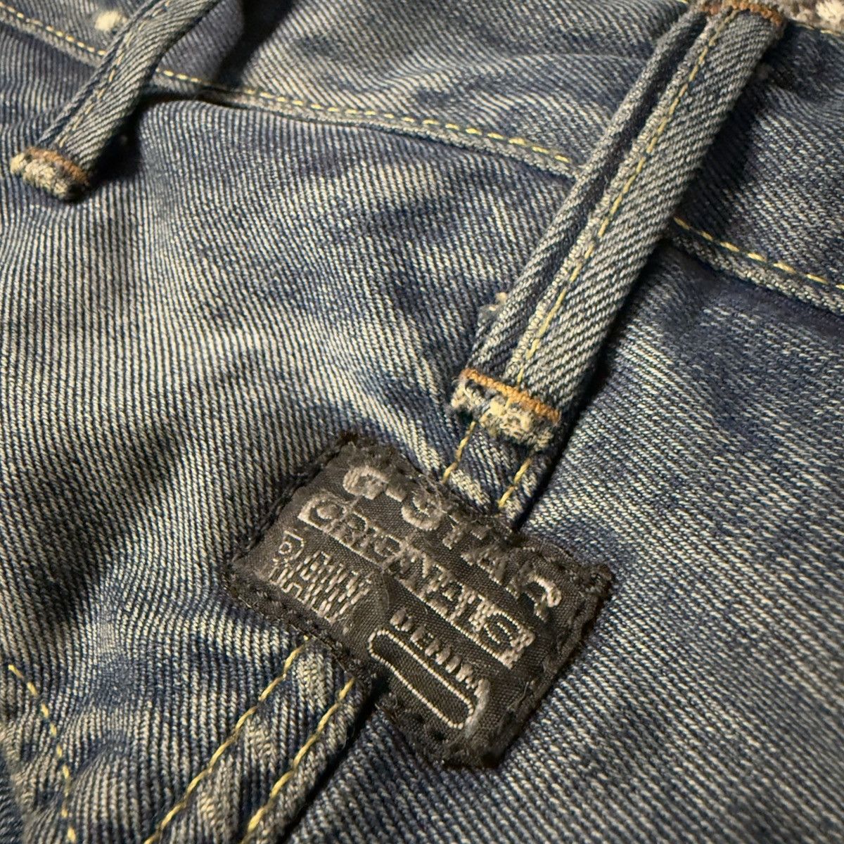 G-Star Archive R33/01 Trail 5620 Tapered Raw Whisker Washed Denim Size US 31 - 11 Thumbnail
