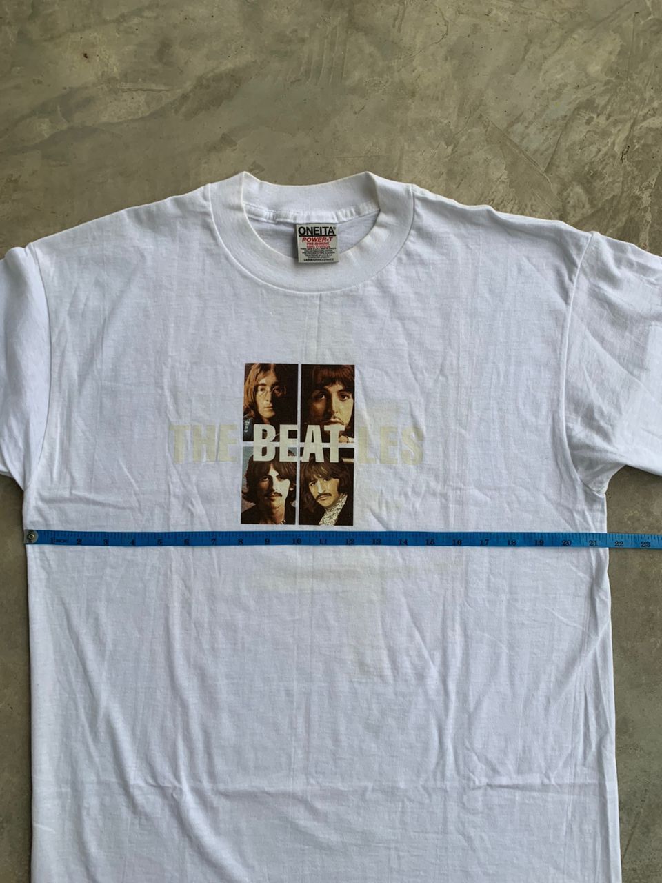 Band Tees The Beatles 1995 Vintage THE WHITE ALBUM Promo tee Size US L / EU 52-54 / 3 - 13 Thumbnail