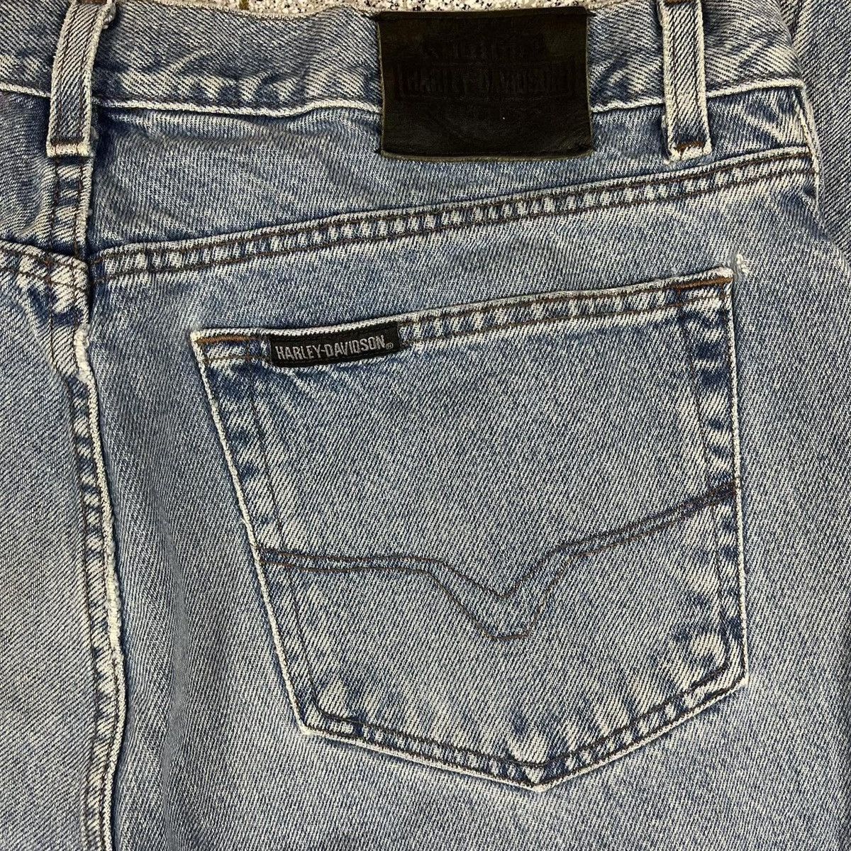 Harley Davidson Harley Davidson light wash straight leg jeans Size US 36 / EU 52 - 5 Thumbnail