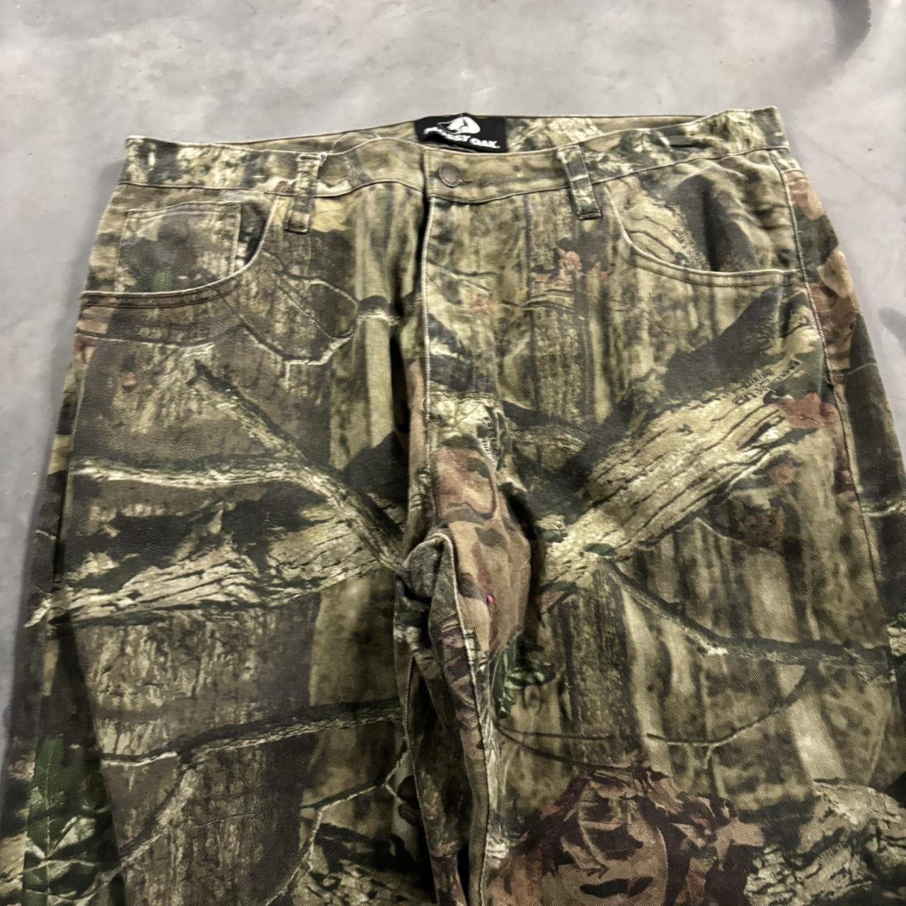 Mossy Oaks Crazy Vintage Y2K/2000s Baggy Mossy Oak Real Tree Camo Streetwear Skater Pants! 36x24 Size US 36 / EU 52 - 5 Thumbnail