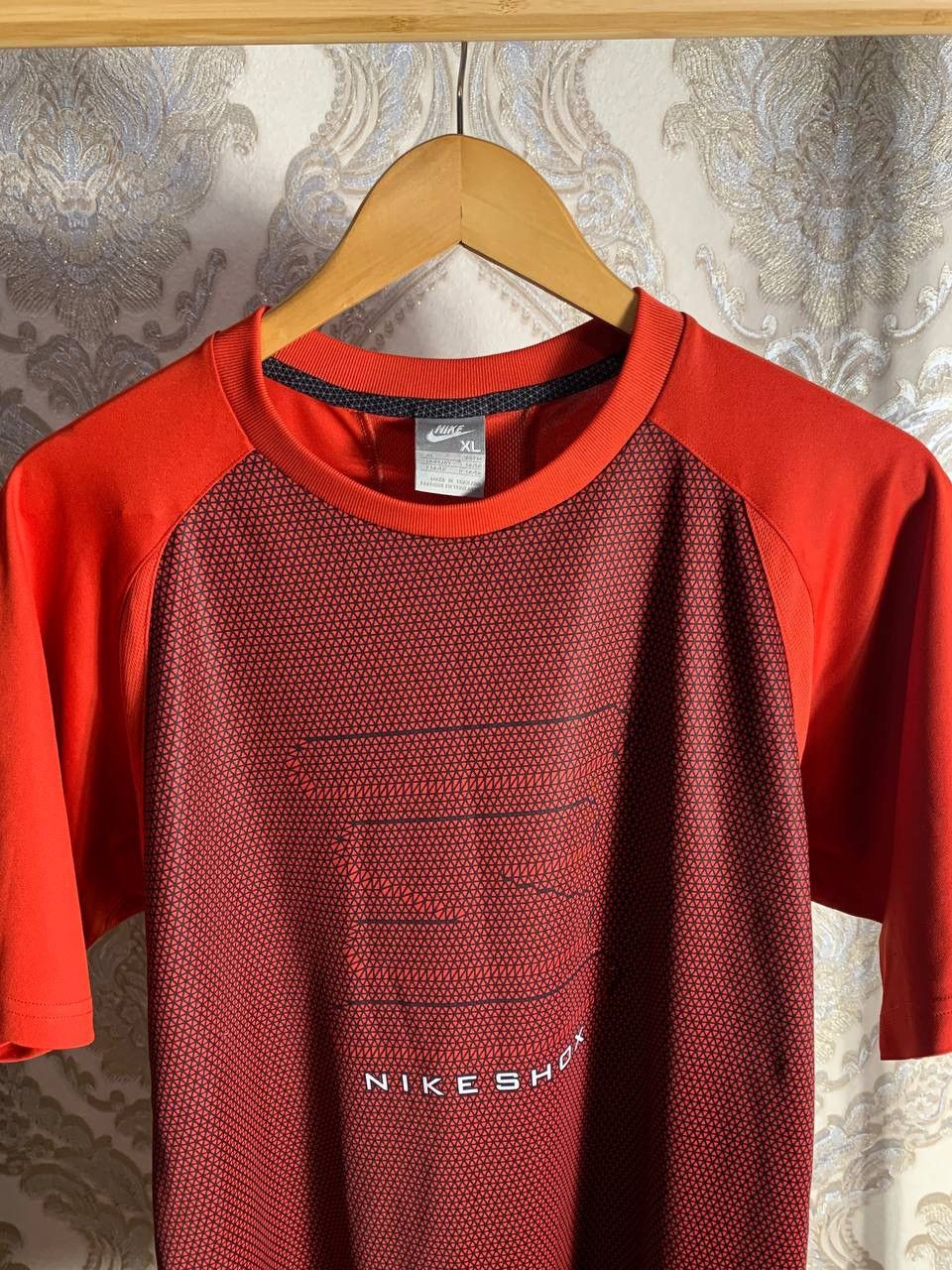 Nike × Vintage VERY RARE NIKE SHOX BIG LOGO DRILL SWOOSH Y2K 90s RETRO HYPE Size US XL / EU 56 / 4 - 2 Thumbnail