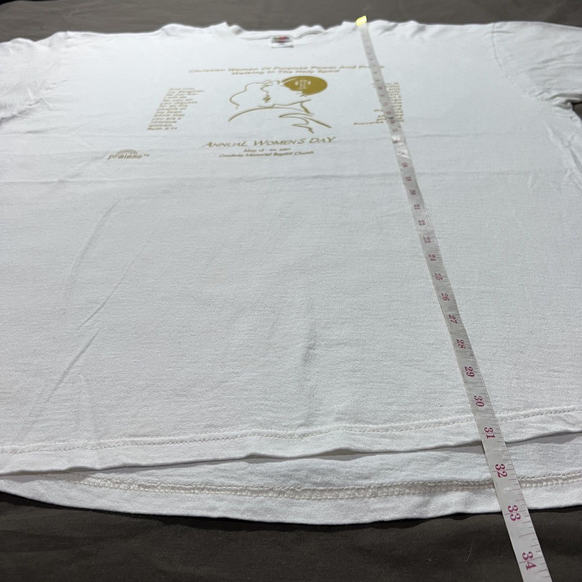 Vintage Vintage 90s God Jesus Bible Holy Tee 3XL graphic streetwear Size US XXL / EU 58 / 5 - 8 Thumbnail