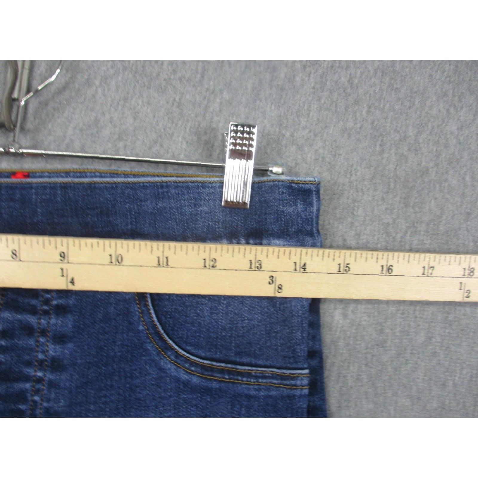 Spanx Spanx Jegging Jeans Womens Medium Blue High Rise Slim Distressed Medium Wash Size 32" / US 10 / IT 46 - 3 Thumbnail